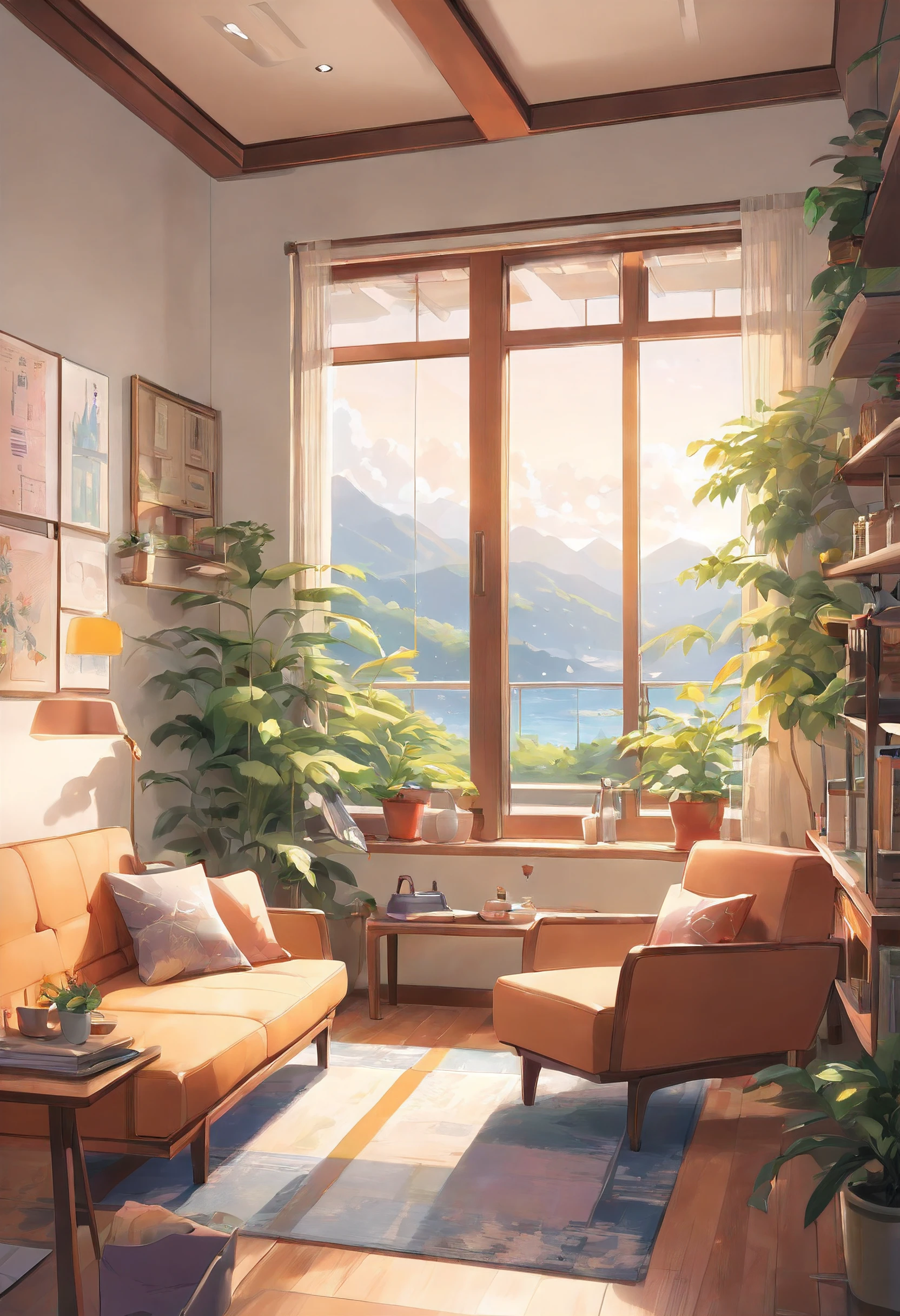 Home living room, Maximalism, (tv set:0.5), TV cabinet,It was snowing outside the windows,Prompts can be generated as follows: "(Best quality,4K,8K,A high resolution,Masterpiece:1.2),Ultra-detailed,(Realistic,Photorealistic,photo-realistic:1.37),liveroom,Maximalism,A neat and orderly space,Bright and clean environment,,warm and inviting atmosphere,contemporary design,Functional furniture,Minimal distractions,Calm and peaceful atmosphere,Soft color palette,Neutral tones,Simple and elegant style,Smooth lines and shapes,Intentional and purposeful arrangement,peacful,Visual harmony,Meticulous attention to detail,Inspiring and motivating environment,Peace of mind,High-yield, efficient workflow,Quiet and peaceful environment,Deep focus and focus,Creative thinking and problem-solving skills,A harmonious balance of function and aesthetics,Superior workmanship and quality,Clear and uncluttered space,Great for intellectual pursuits,There are no distracting or unnecessary elements,Clean and refreshing appearance,Compositions that are cohesive and visually appealing,The harmony of the subject with its surroundings,serene and inviting atmosphere." Be aware of: 1. Do not include any explanatory 2. tags and commas","Separate 3. Tags are ranked from highest to lowest importance 4. The tag does not contain quotation marks""