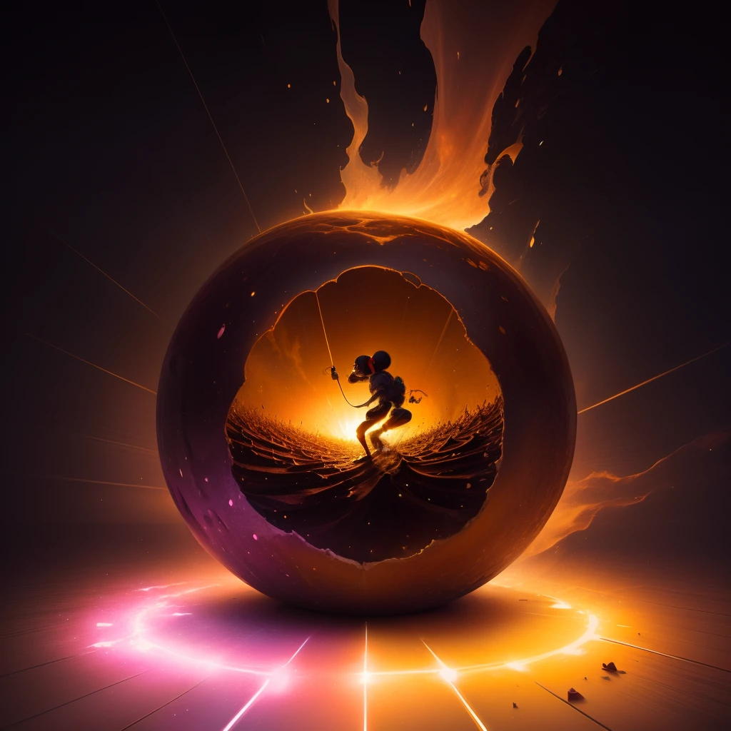 Coco de forma tridimensional