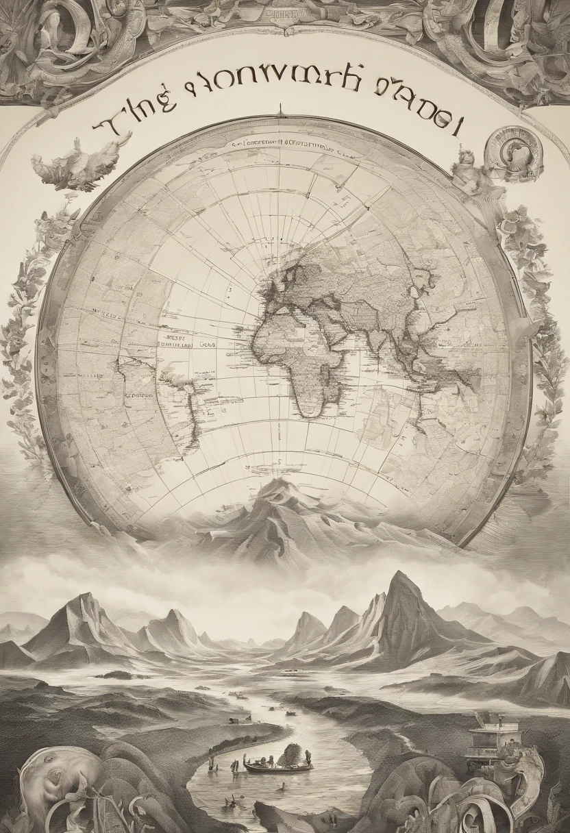 Map of the most famous climatic zones in the world,Wild Map, Face to face with the world map,Insanely super detailed, very accurate and detailed,Highly detailed map, Exquisite 3D maps, Continents with detailed white rings、Surrounded by a continent of white rings、A continent shrouded in white、A continent shrouded in white