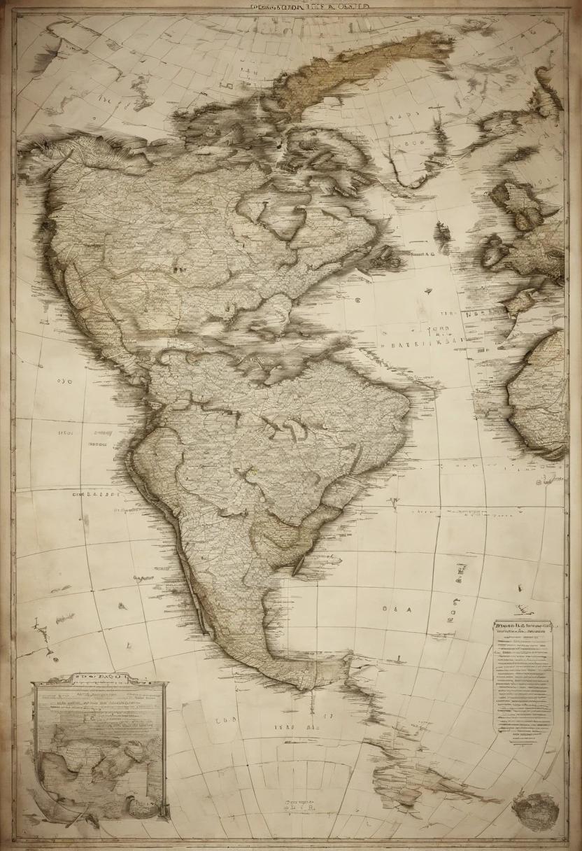 Map of the most famous climatic zones in the world,Wild Map, Face to face with the world map,Insanely super detailed, very accurate and detailed,Highly detailed map, Exquisite 3D maps, Continents with detailed white rings、Surrounded by a continent of white rings、A continent shrouded in white、A continent shrouded in white