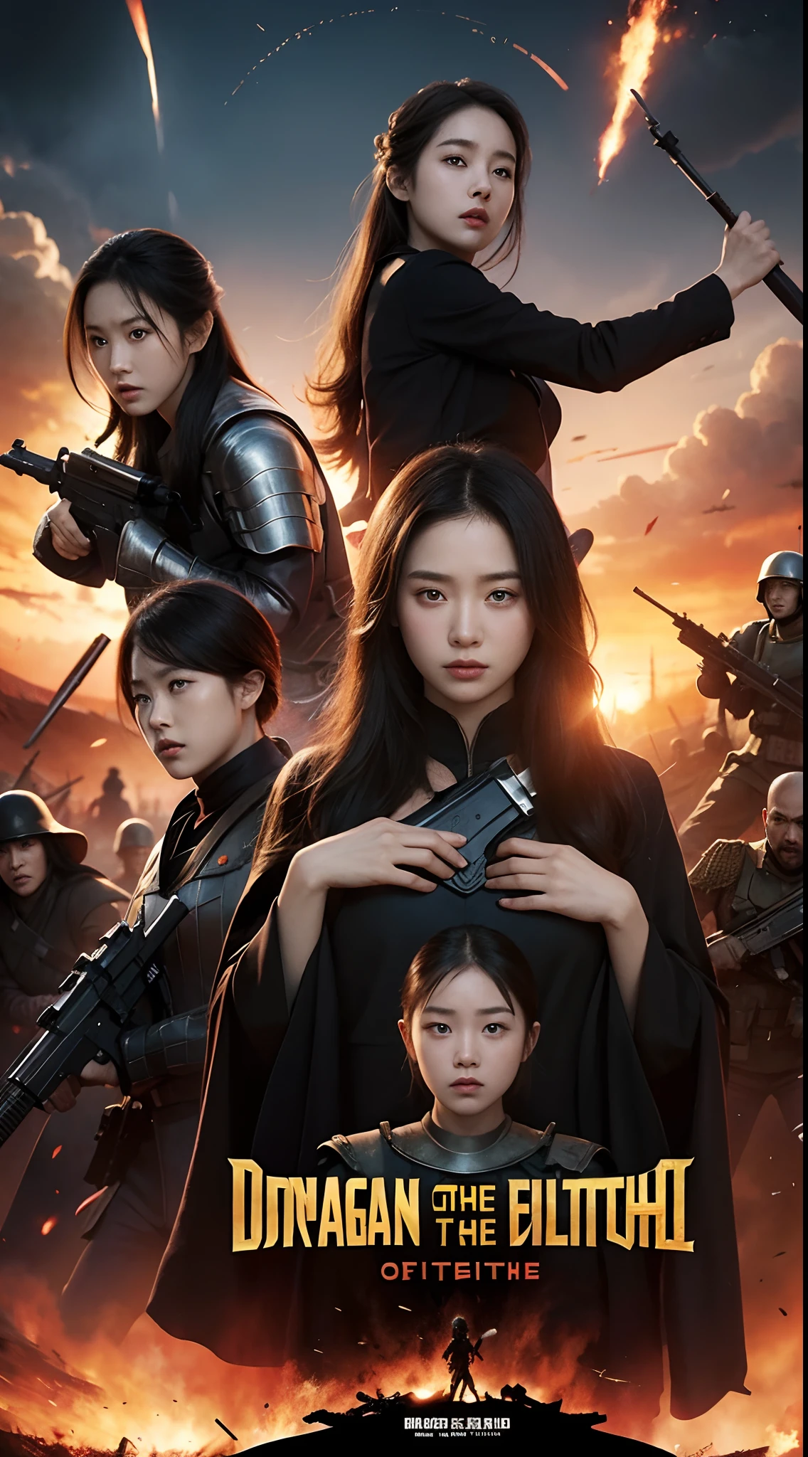 《Orphans of the battlefield》filmposter,poster for