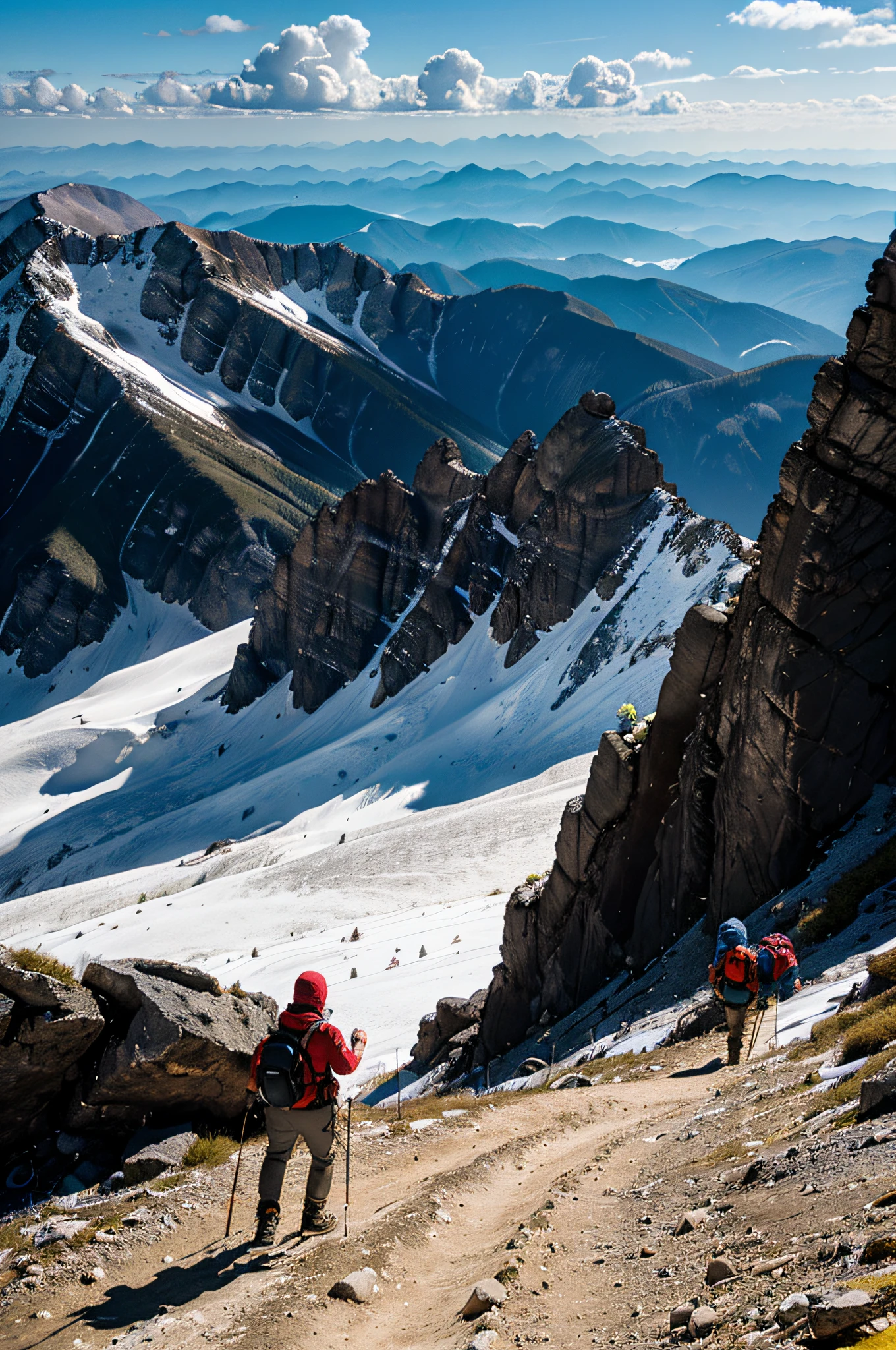 With every step up the mountain, the hiker is reminded of their potential for greatness. Their dreams act as the fuel, passions as the guide, and determination as the strength, propelling them towards the summit.