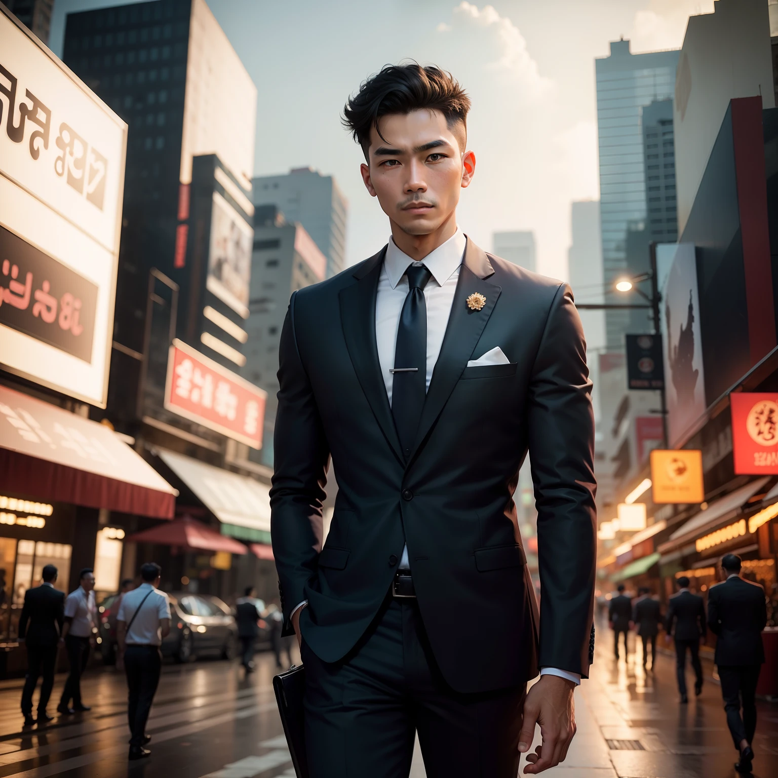 Man in Suit at Bangkok