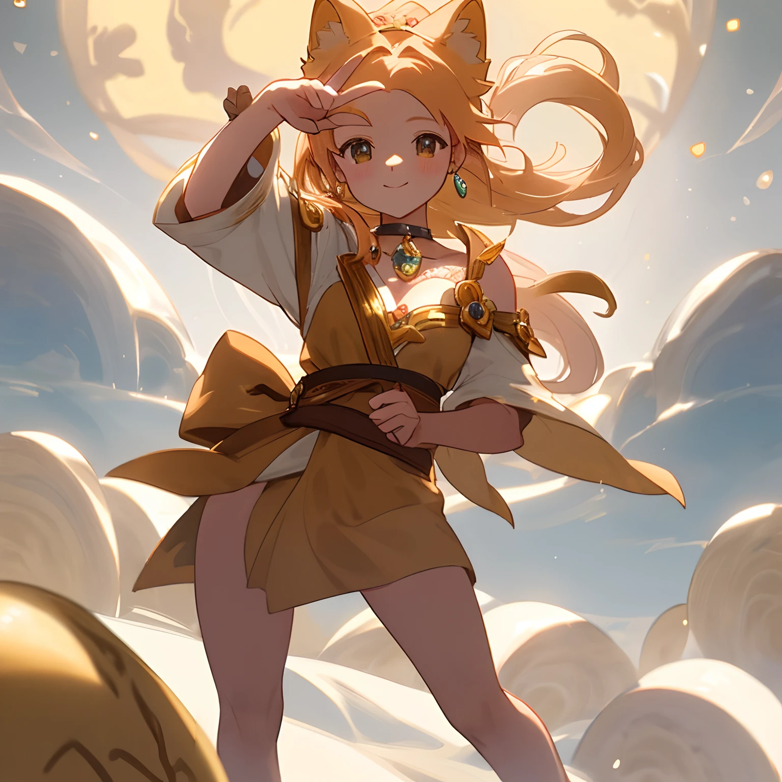 I need an image of an emoji making a beauty with the hand the emoji needs to have a bone written SEARA