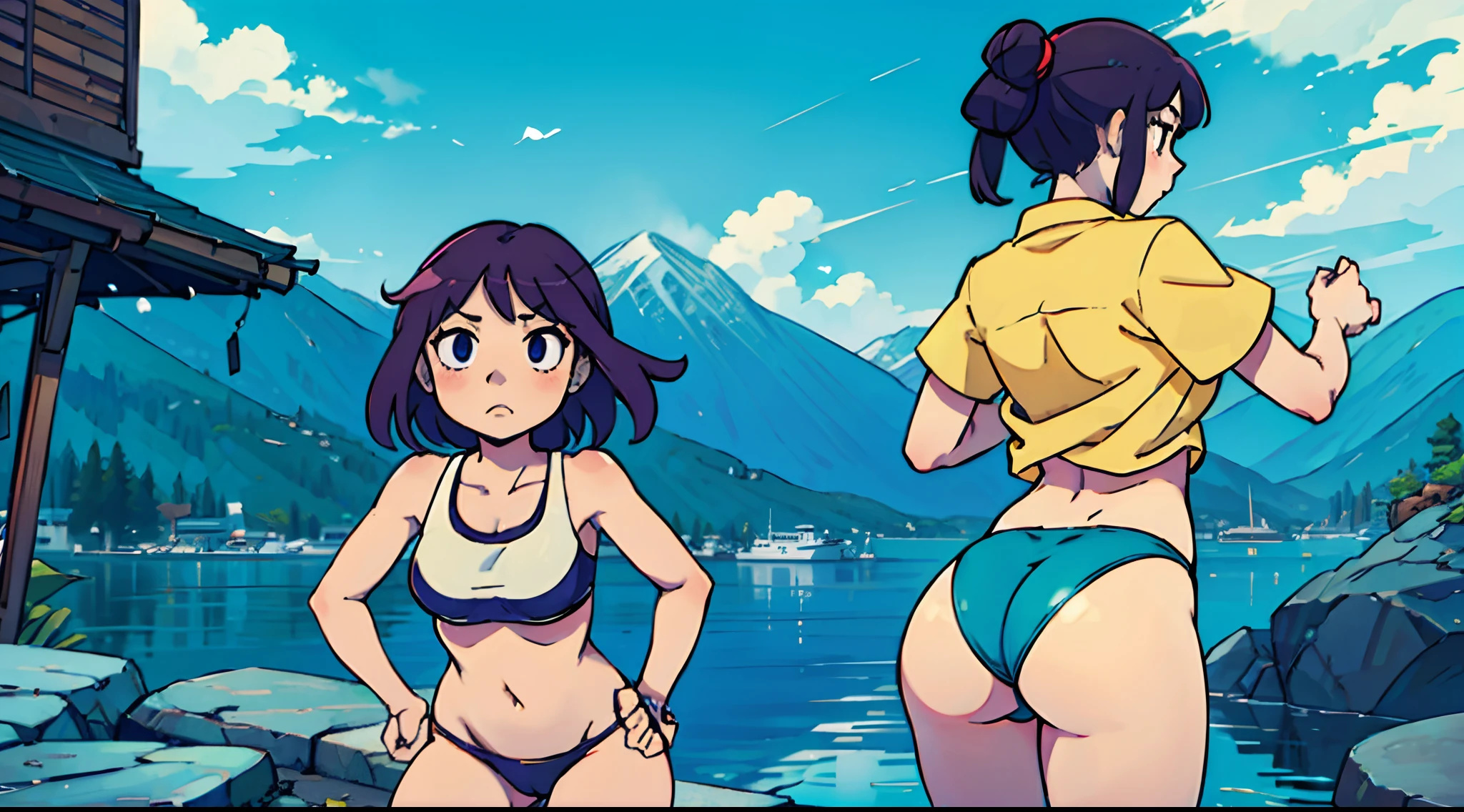 Big butt Latina anime