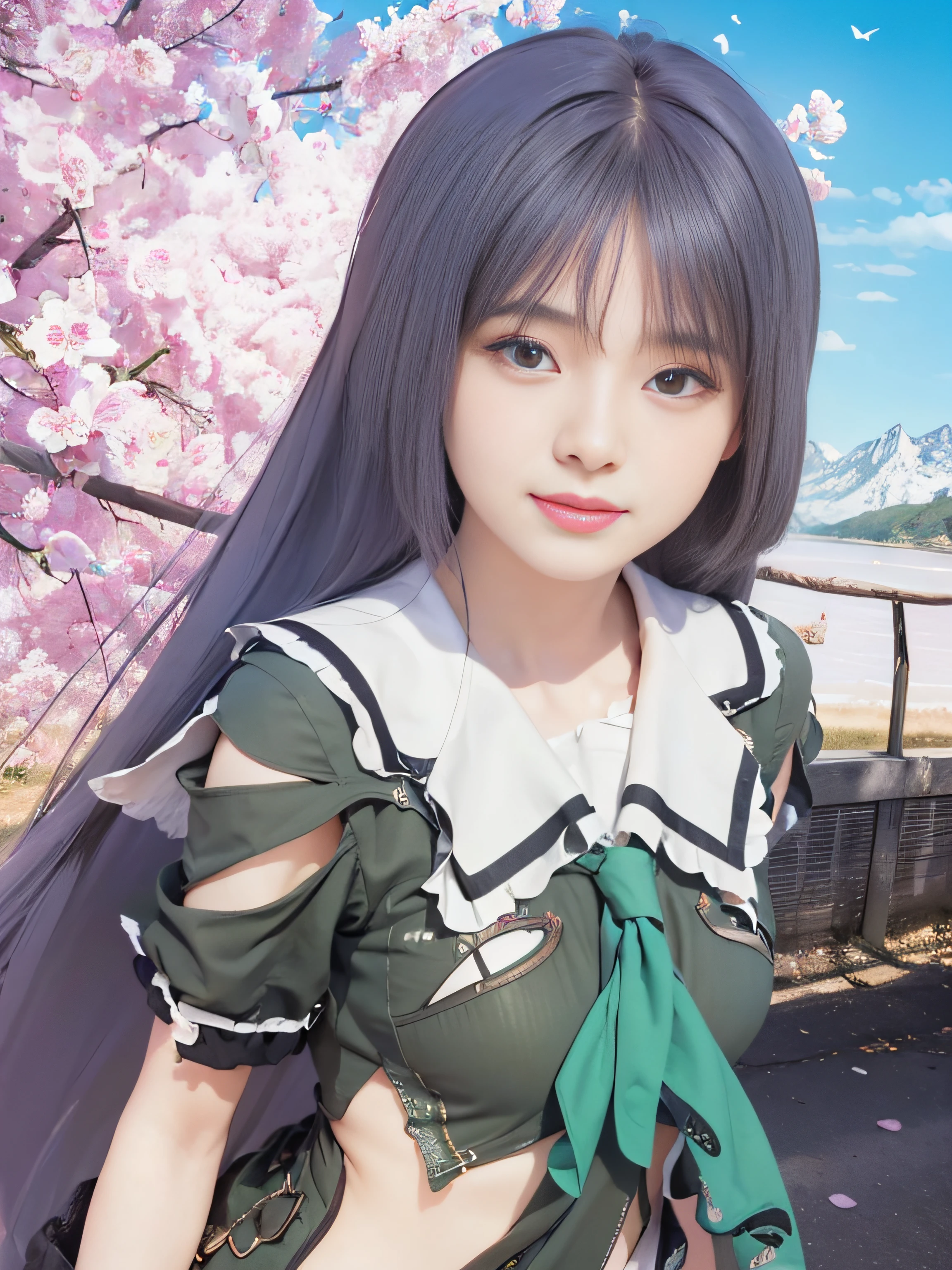 masterpiece, best quality, (realistic, photo-realistic:1.4), (RAW photo:1.2), extremely detailed CG unity 8k wallpaper, delicate and beautiful, amazing, finely detail, official art, absurdres, incredibly absurdres, huge filesize, ultra-detailed, extremely detailed, extremely detailed girl, extremely detailed eyes and face,light on face,little smile