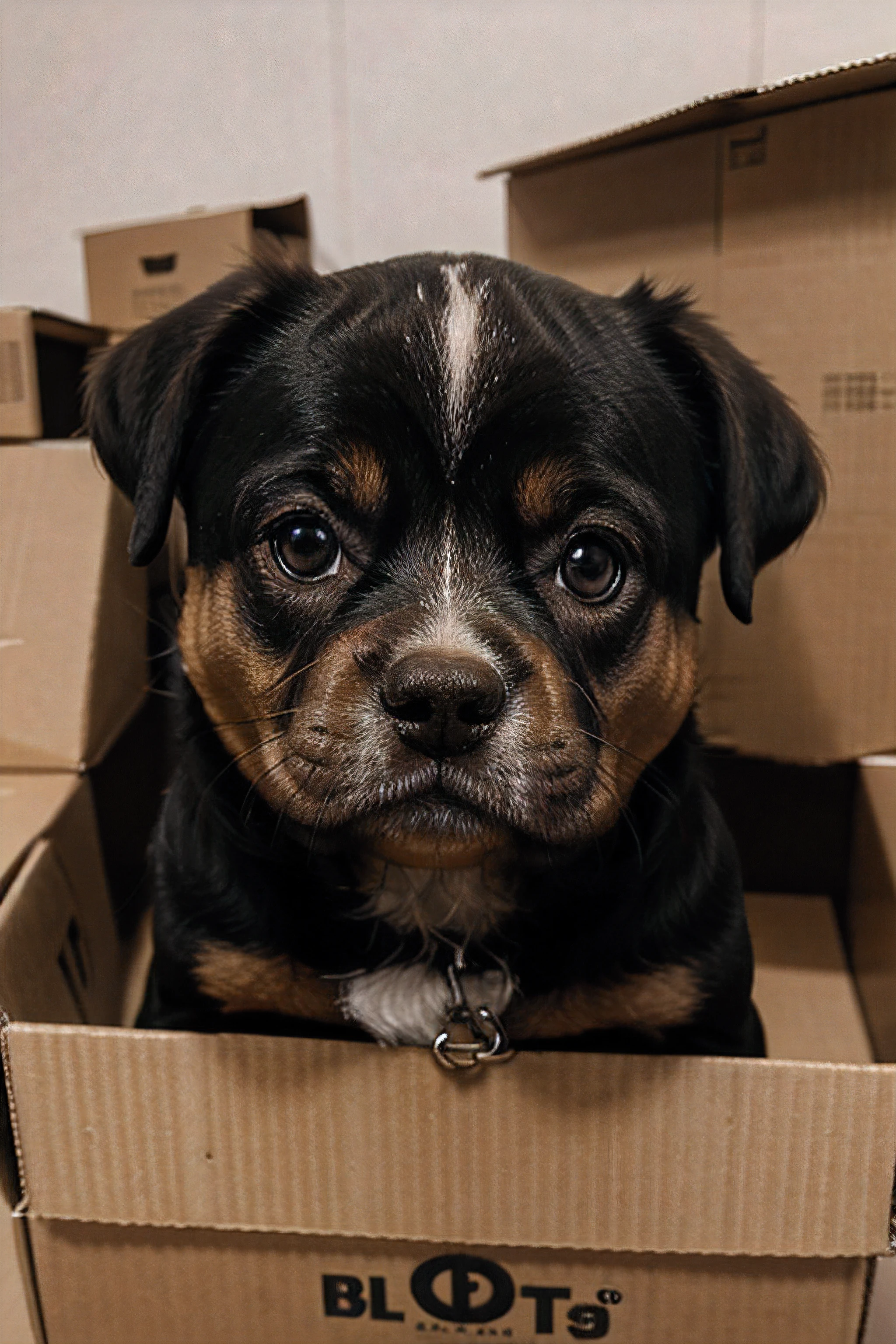 CACHORRINHO COM AGASALHO DE BOXEADOR