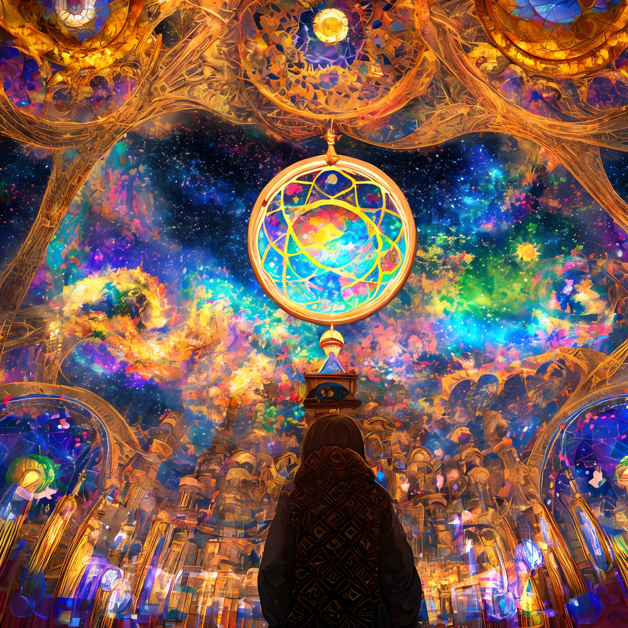 The world seen through a kaleidoscope