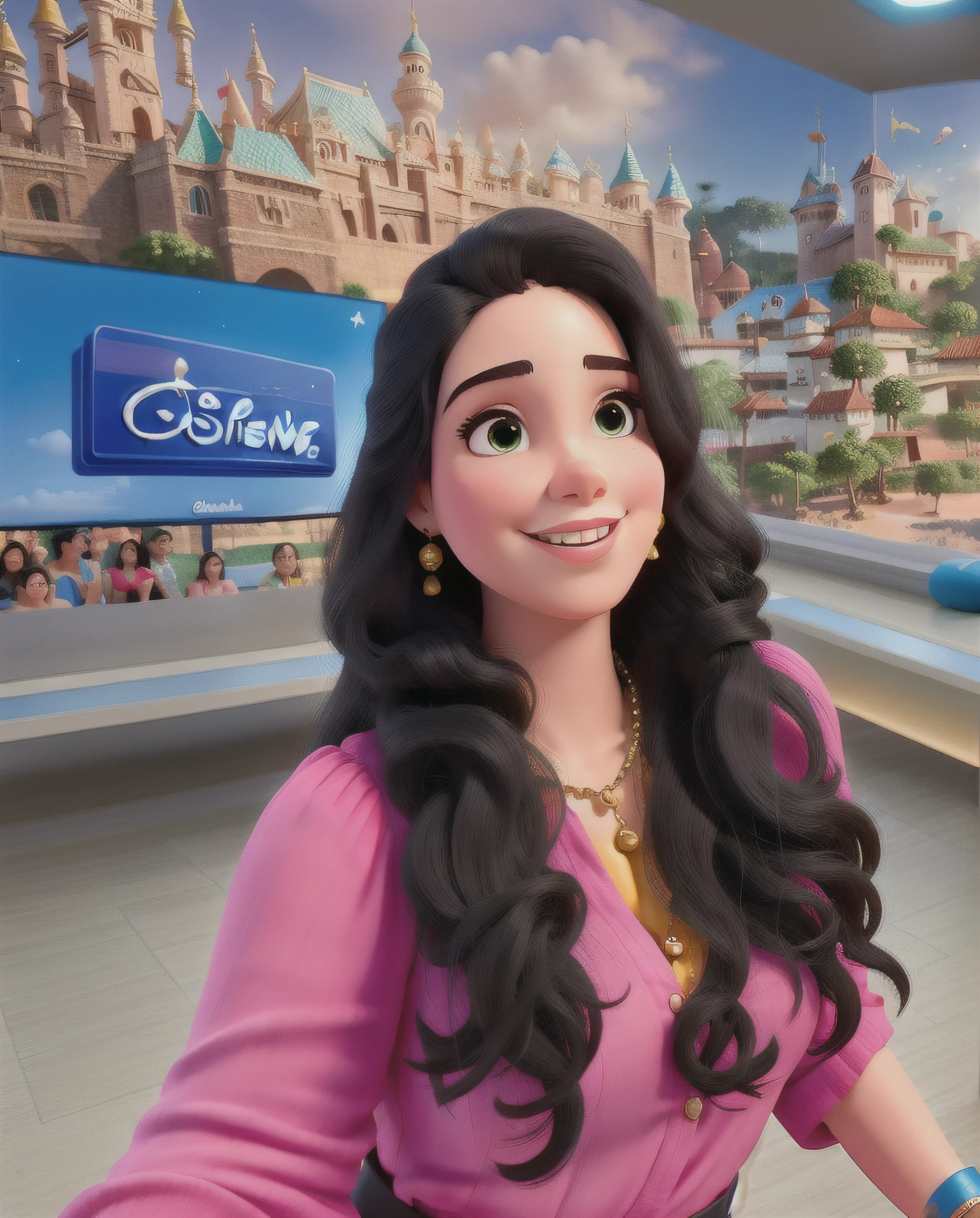 Tainá Reis, estilo disney pixar, melhor qualidade, alta qualidade