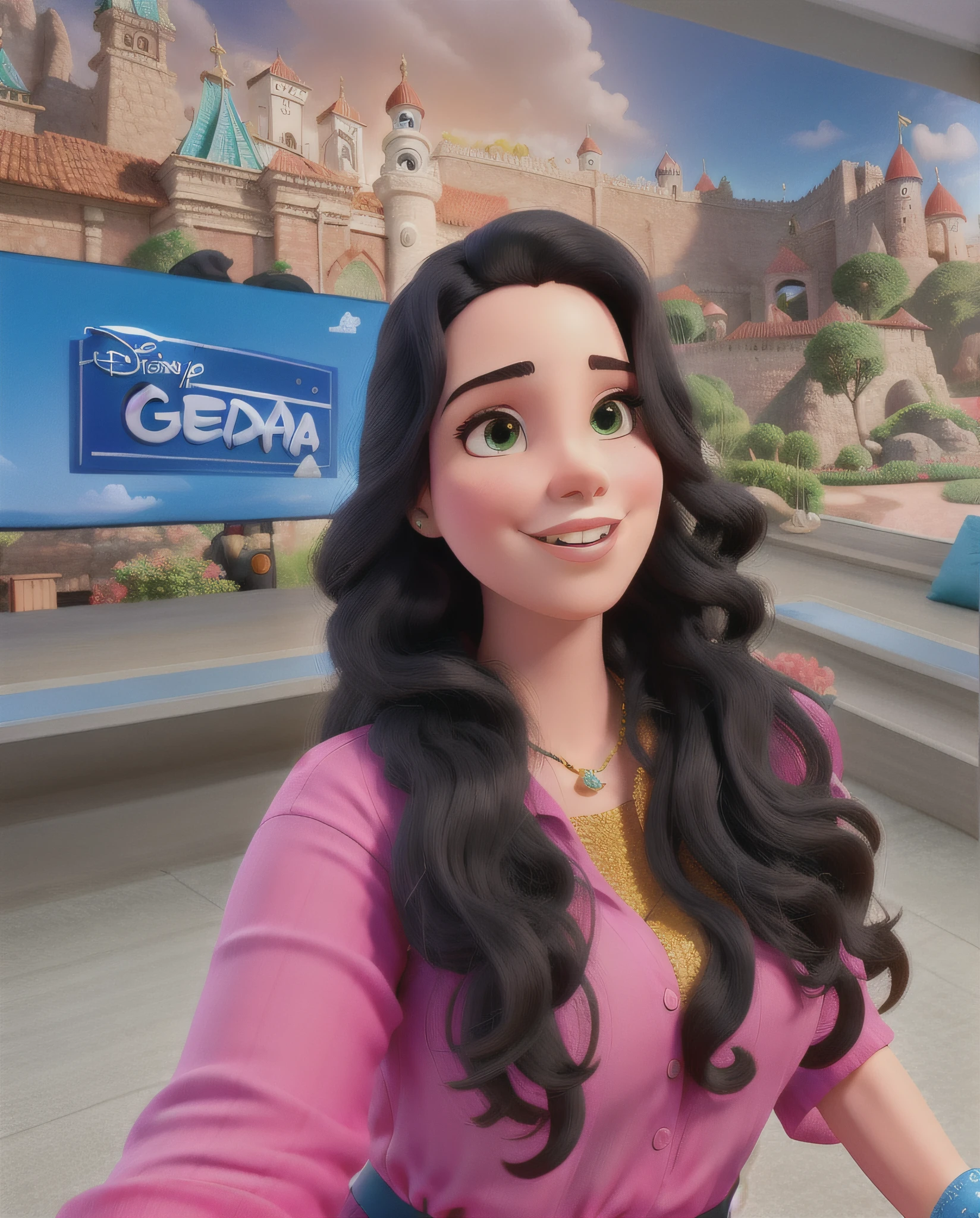 Tainá Reis, estilo disney pixar, melhor qualidade, alta qualidade