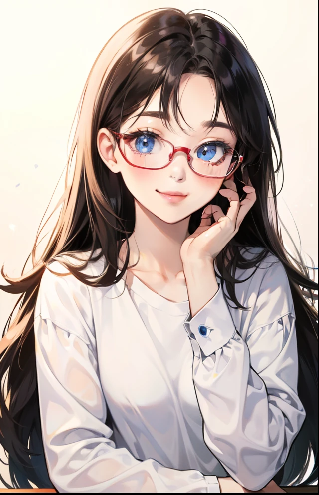 (Best Quality, 8k, 32k, Masterpiece, UHD:1.3), (Photo of Attractive Japanese Woman), ((1 Girl)), ((medium breast:1.3)), Abs, Perfect Body, Ultra Detailed Face, Detailed Lips, Fine Eyes, double eyelids, ((milf)) sexy girl, beautiful girl, jaw-dropping beauty, (silver long hair:1.2)), Office Lady, ((simple white t-shirt:1.6)), ((close up to face)), smiling beautifully, sunlight illuminated her beautiful face, grey blazer, early morning in dressing room, wearing eyeglasses, arms crossed, ((black blazer))