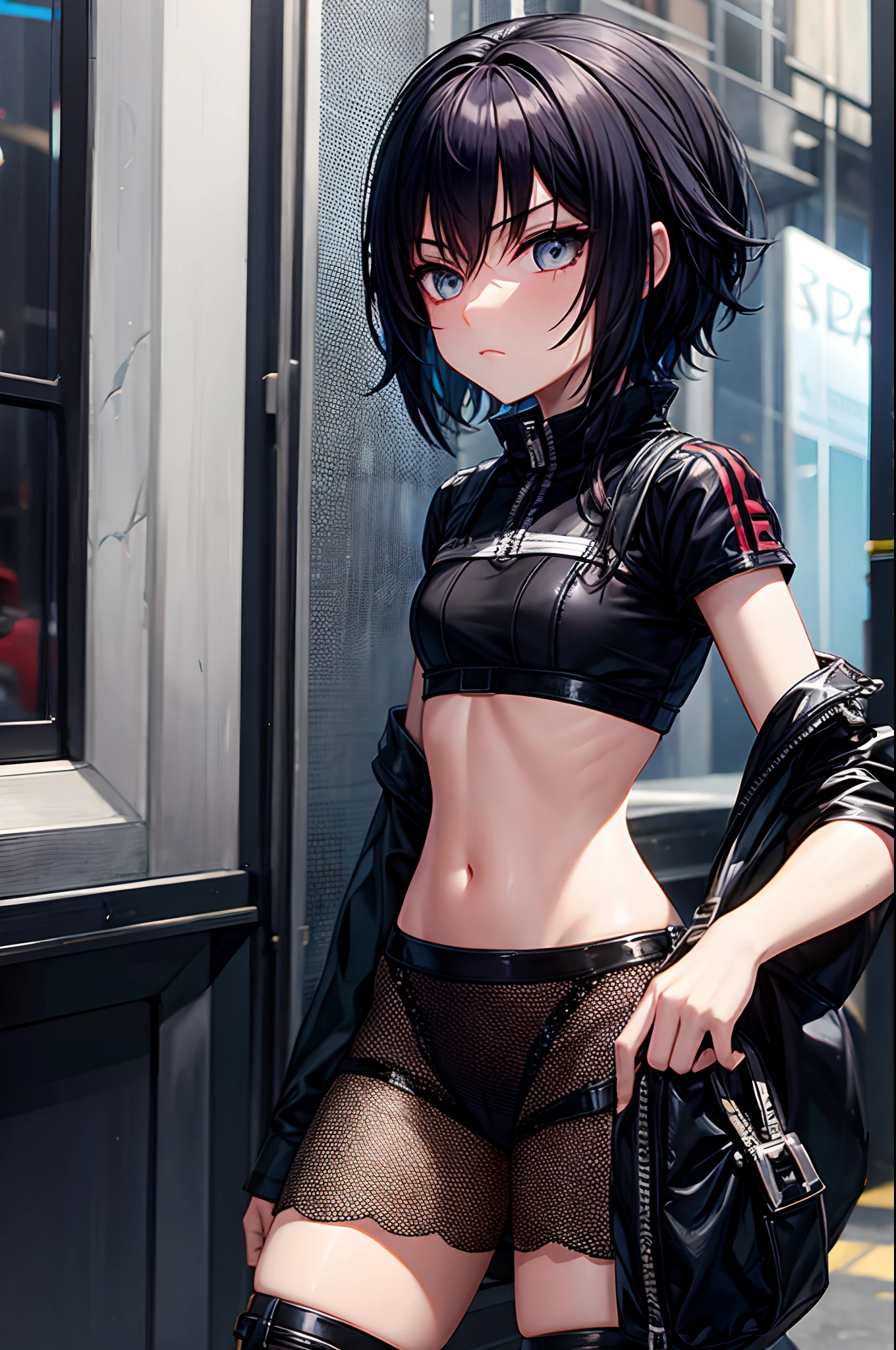Emo Fighter Girl