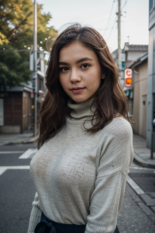 1cute girl, portrait, bokeh, ( masterpiece), accurate, anatomically correct, f/1.8, 90mm, Fujifilm GFX 50R, raw photo, regina display, super detail, high details, high quality, best quality, highres, UHD, 1080p HD, 4K, 8K, ((ars old 1 girl:1.2)), Realism, ((Face and body the full front)), (standing), Pretty nipples, ((small_beautiful breasts)), ((nude:1.2)), medium Hair, beautiful white skin, young features, ( beautiful pussy), soothing tones, high contrast, natural skin texture, cute embarrassed , (full_body:1.2), NewYork_city street,