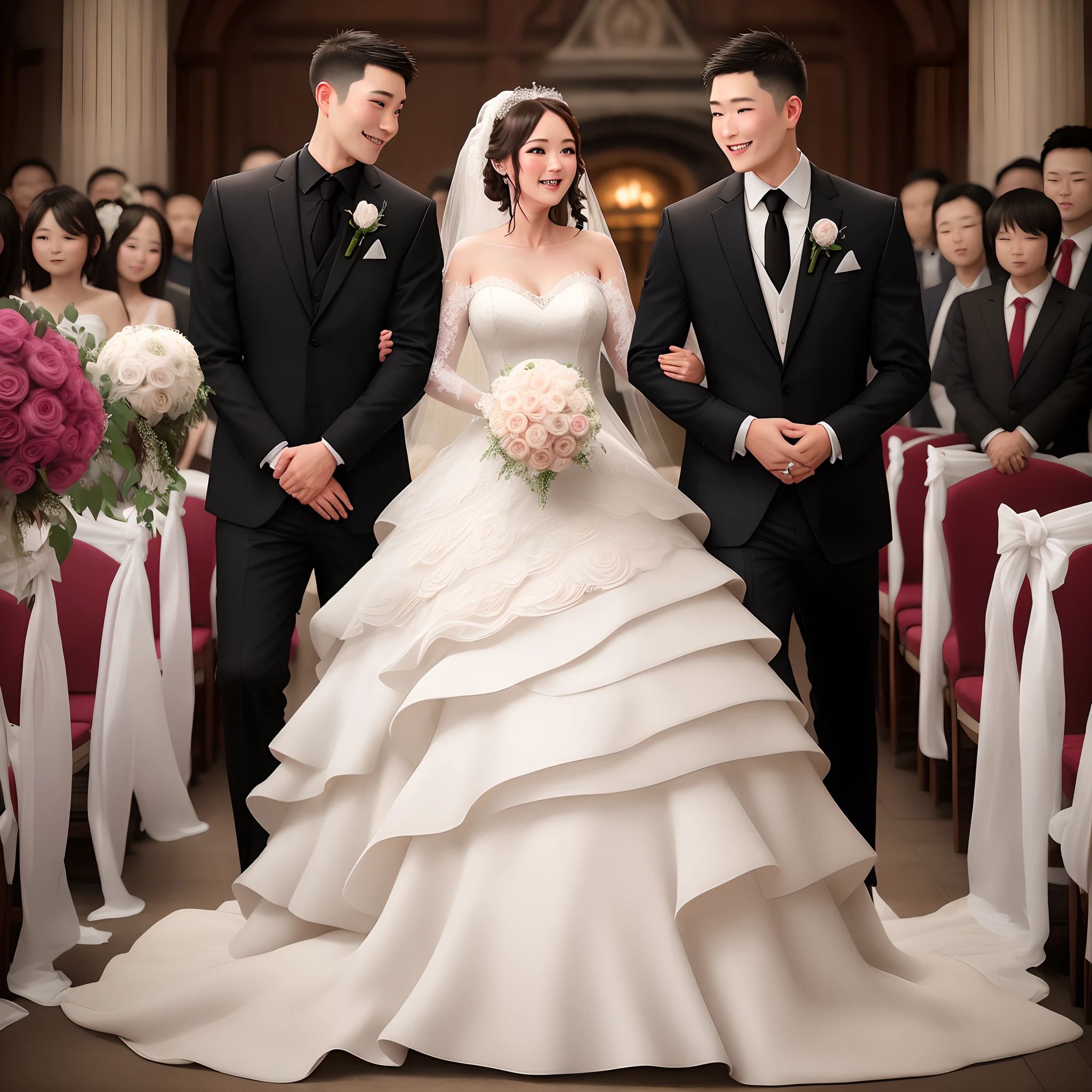 wedding gown