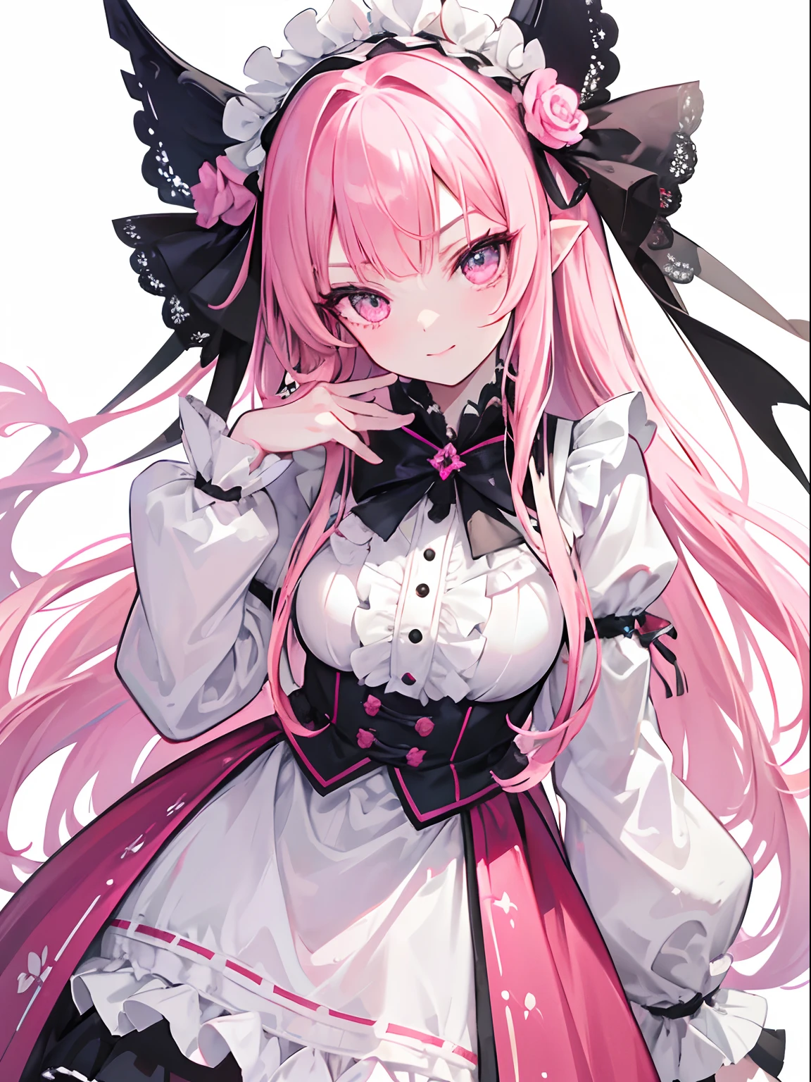 7-year-old girl、Dirndl、Putting on a collar、Elementary school girl、7-year-old girl,Pink shortcuts,Very beautiful and Shining Eyes、Shining Eyes、1 girl、Large Breasts、Cat ear、(((((Small body)))))、Spread your legs、heart❤、((Sweat、vapor)）