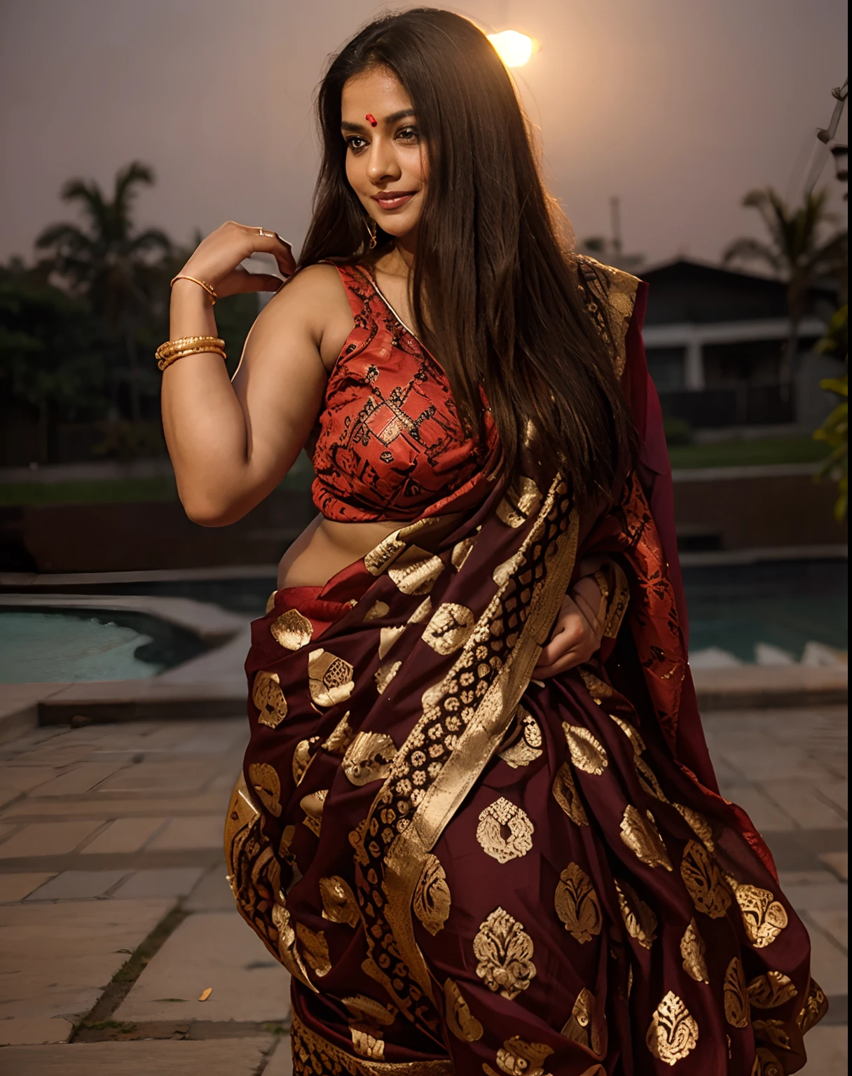 SAREE MILF