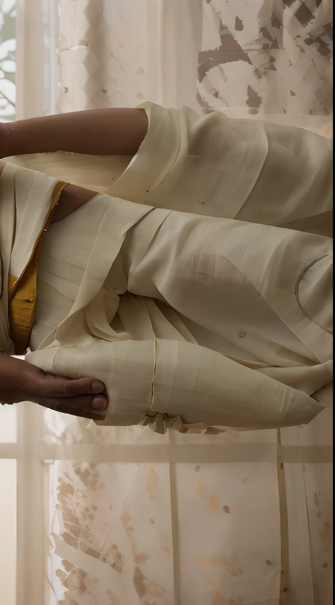 Make photo wearing Indian clothes like dhoti kurta, trending on artstation, sharp focus, studio photo, intricate details, highly detailed, by greg rutkowski , 8k, ultrahd