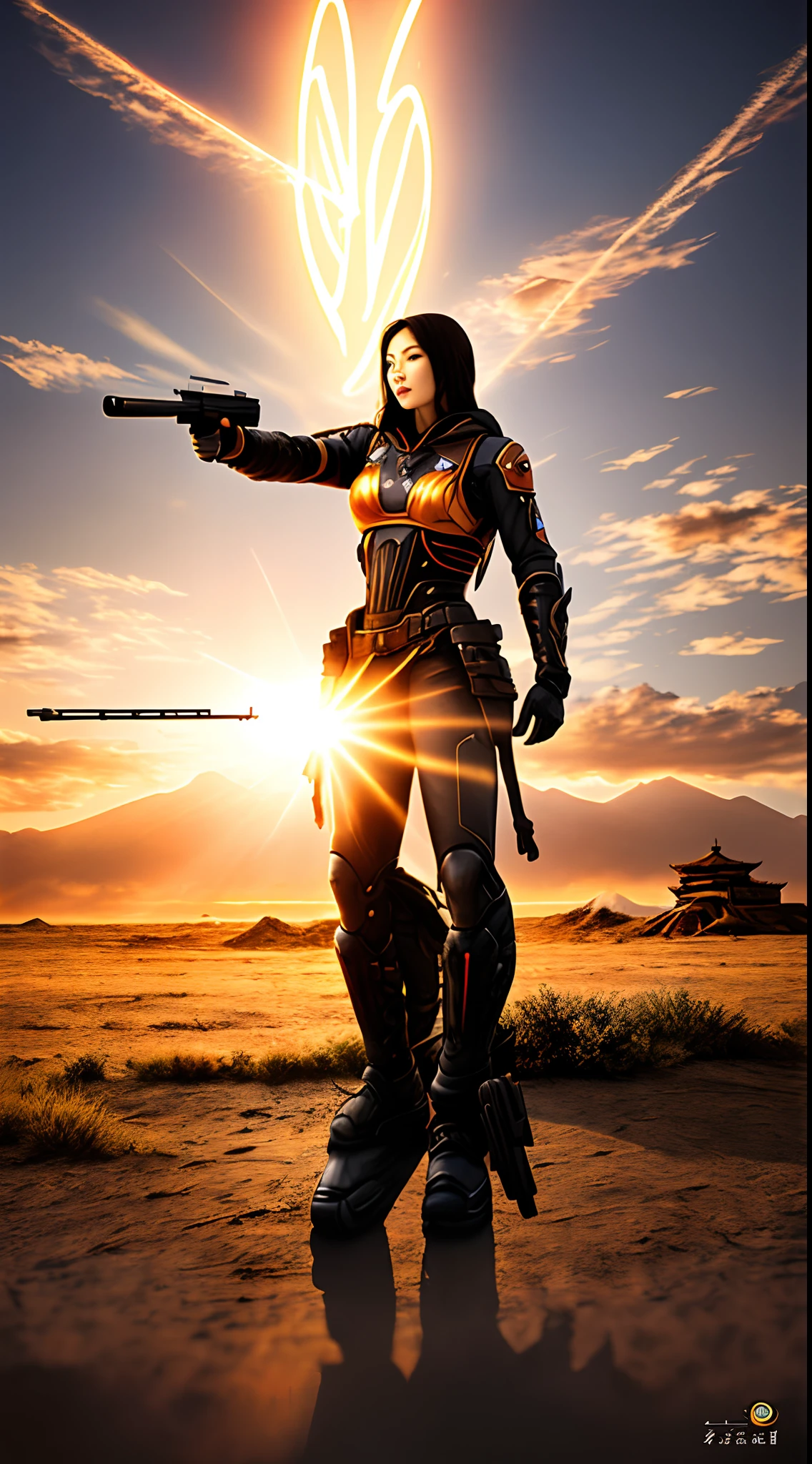 houyi shooting the suns
