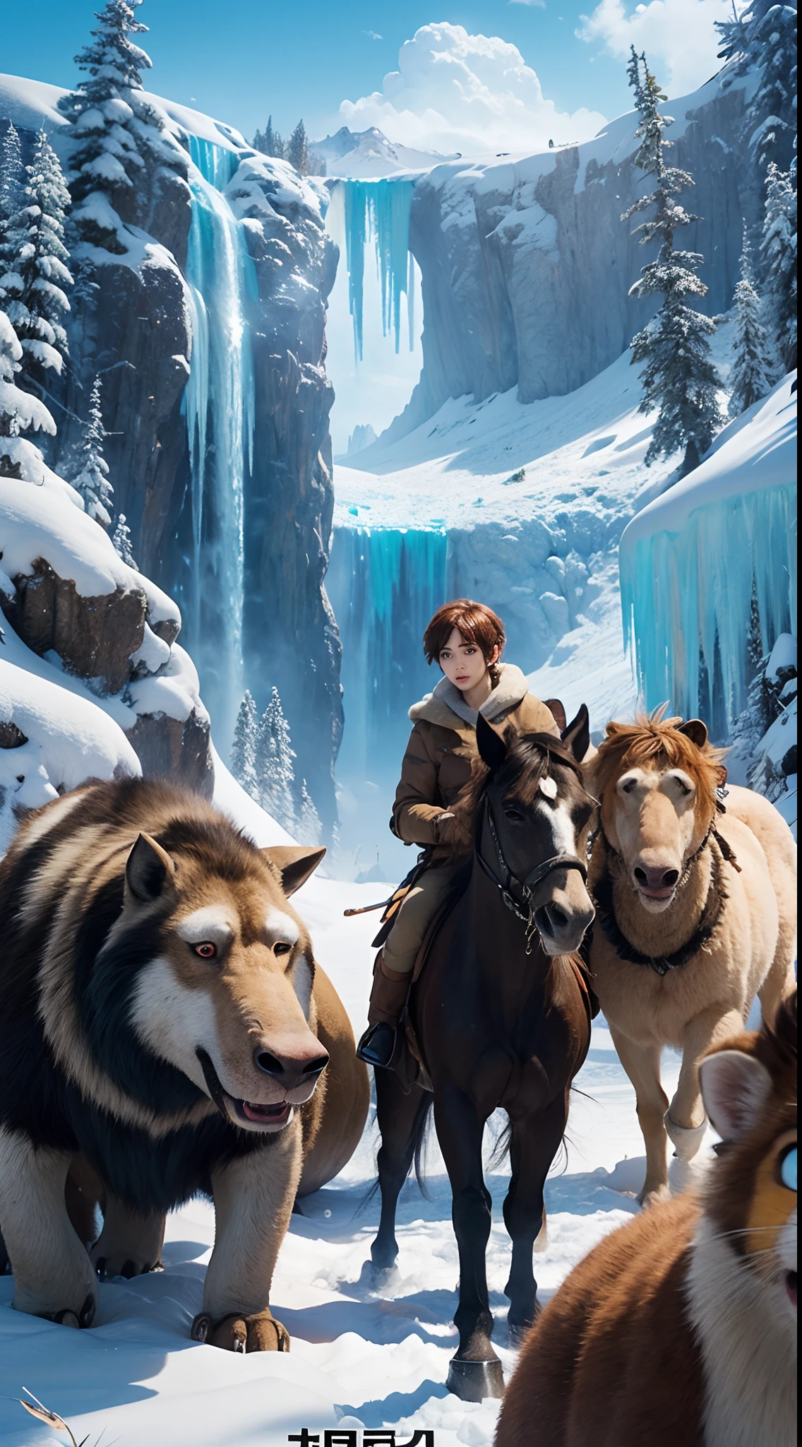 《Ice Age》filmposter,poster for,anime