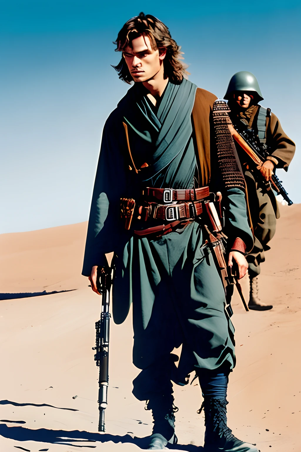 Anakin Skywalker as a US army ranger