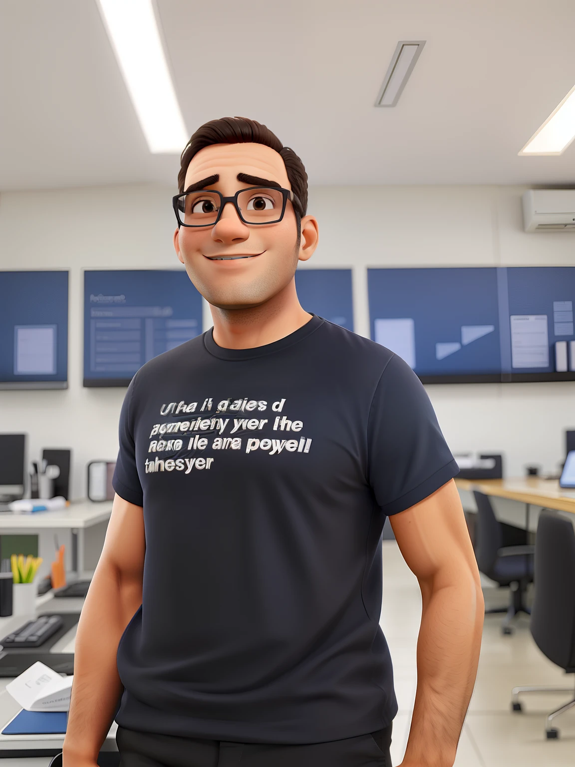 Um homem, em uma empresa,alta qualidade, melhor qualidade