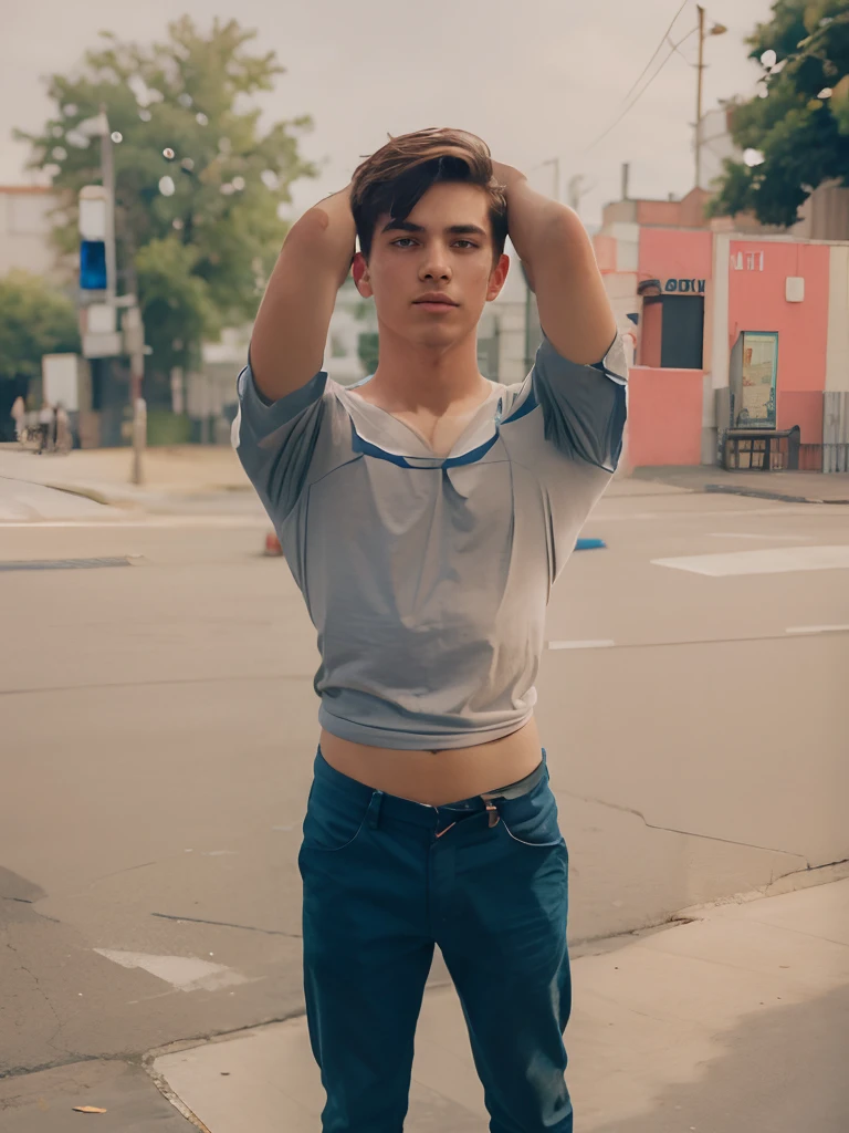 Boy wearing a shirt
