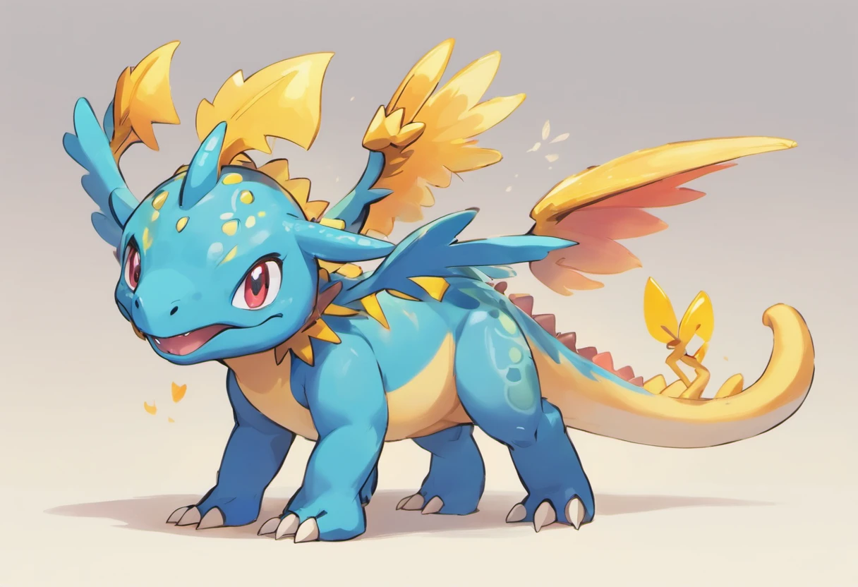 Dinosaur like Monster with wings and scorpion like tail
