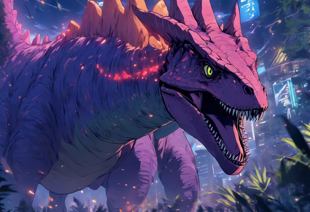 Dinosaur like Monster with wings and scorpion like tail