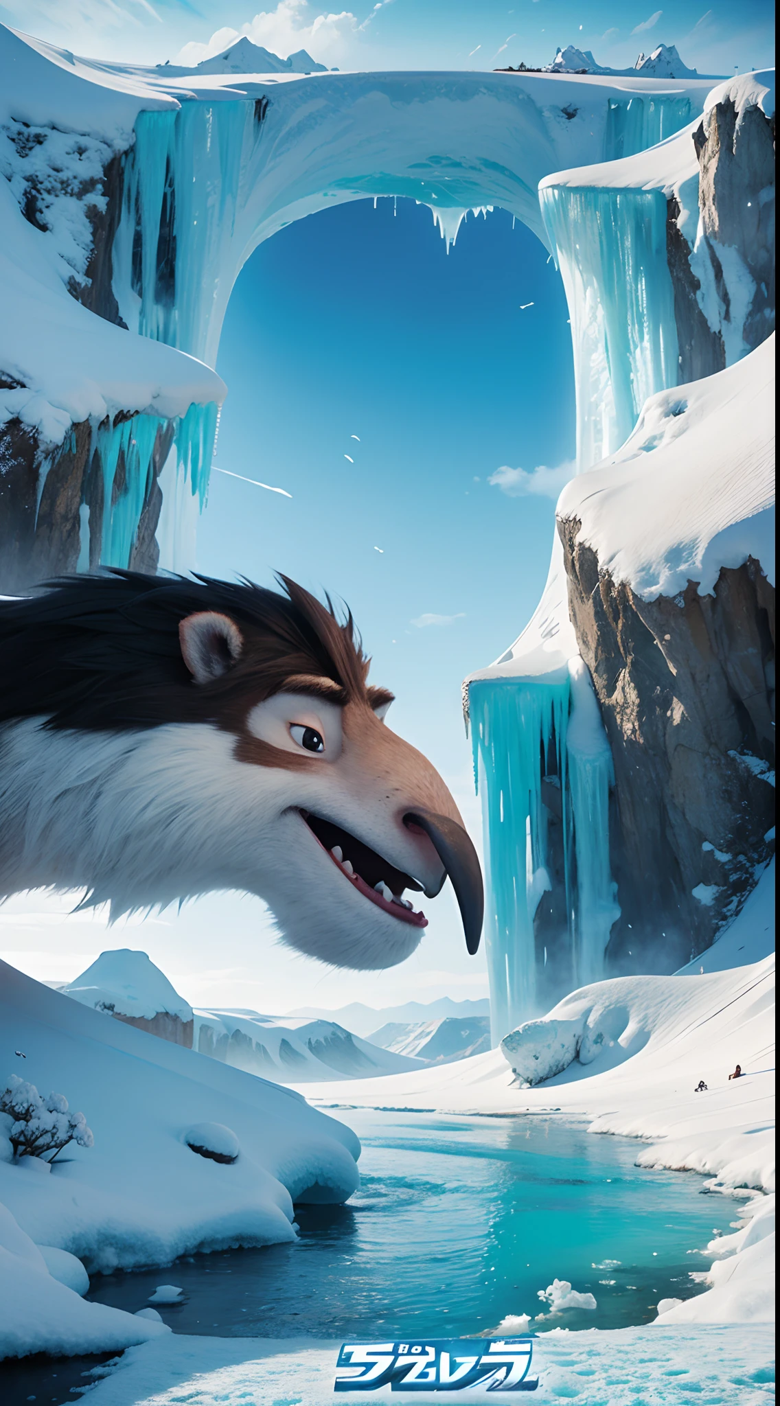 《Ice Age》filmposter，poster for，anime