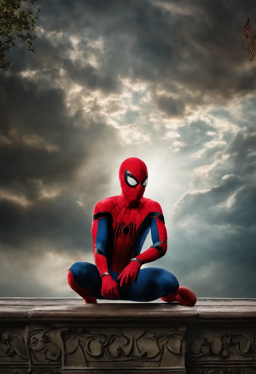 Spider-Man movie poster,poster for,tmasterpiece,super-fine,Ultra photo realsisim,Hyper-realistic,best qualtiy,8K,Ultra-clear,A high resolution,