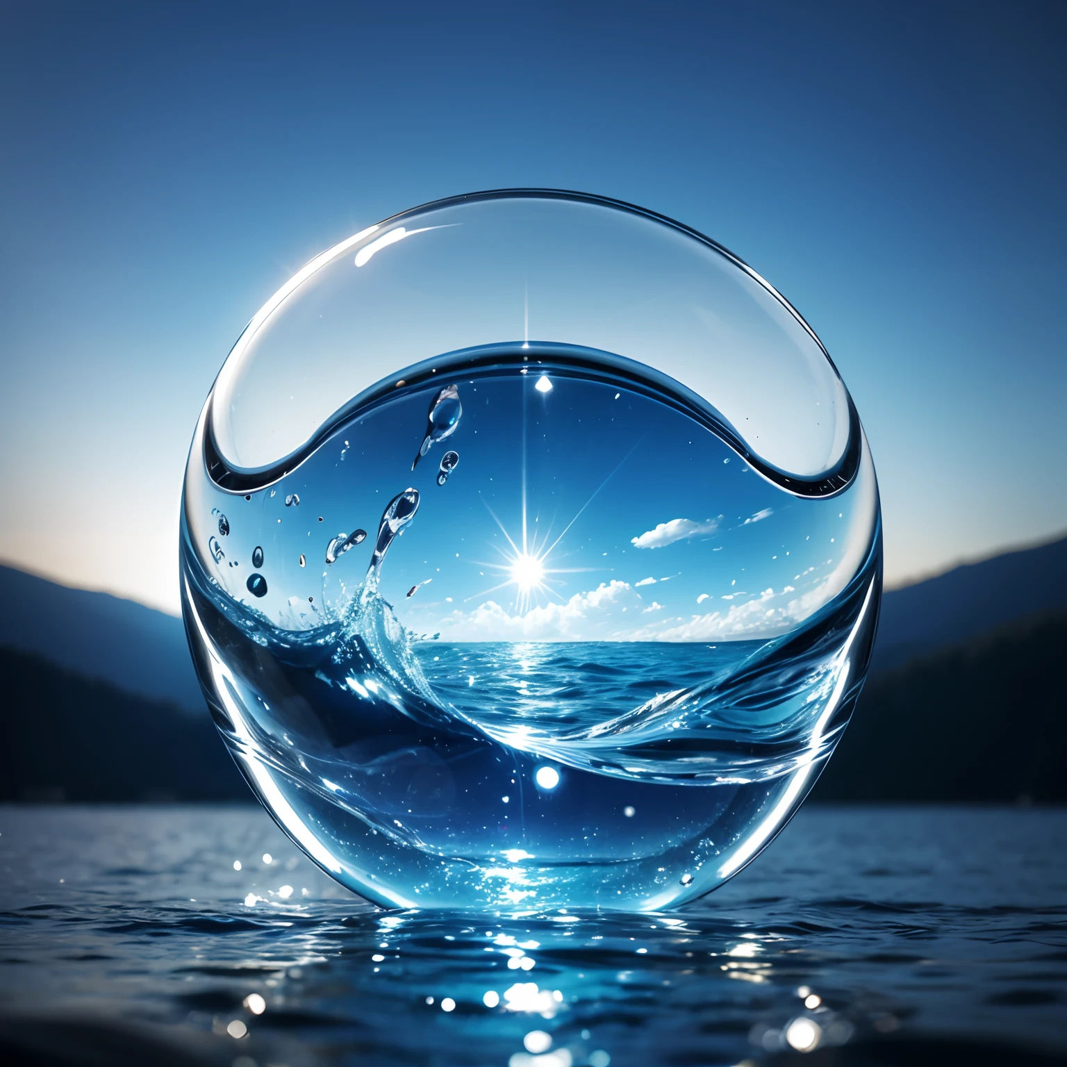 a new world inside a drop of water