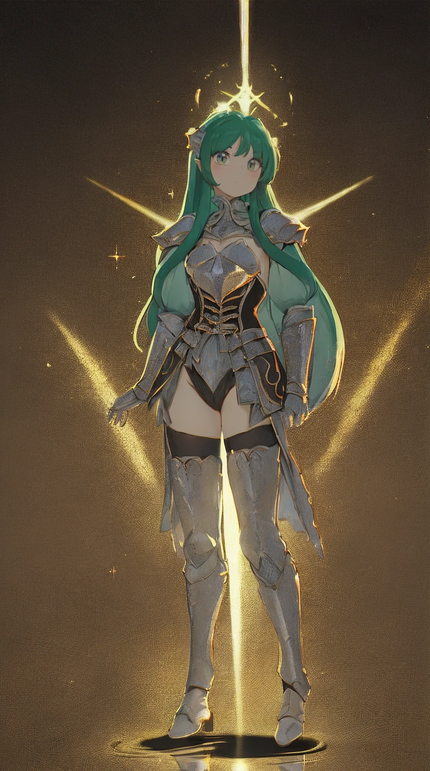 masterpiece, best quality,medieval armor, corset, breastplate,lum, , urusei yatsura,pulllover,Romanticism, Gothic art, anime, Renaissance, Conceptual art, chiaroscuro, depth of field, cinematic lighting, motion blur, chromatic aberration, sparkle, glowing light, god rays, ray tracing, reflection light, backlighting, blending, bloom, chromatic aberration abuse, dithering, drop shadow, film grain, Fujicolor, halftone, image fill, motion lines, multiple monochrome, optical illusion, anaglyph, stereogram, scanlines, silhouette, speed lines, vignetting, UHD, retina, masterpiece, ccurate, anatomically correct, textured skin, super detail, high details, high quality, award winning, best quality, highres, 1080P, HD, 4K, full body, standing