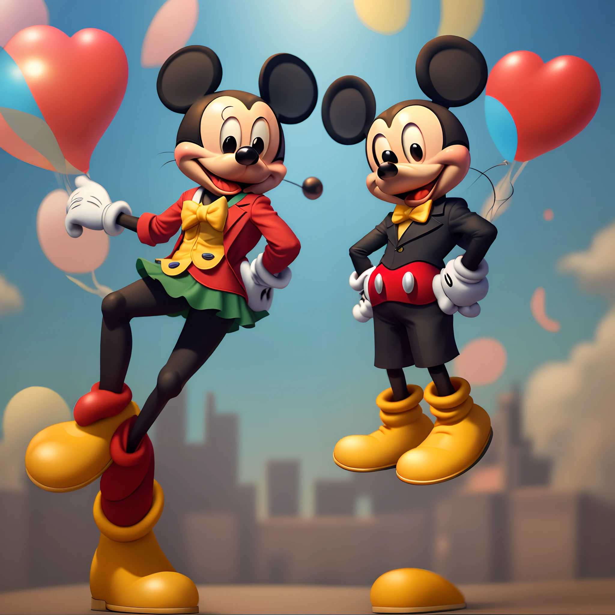 Mickey Mouse as mayor