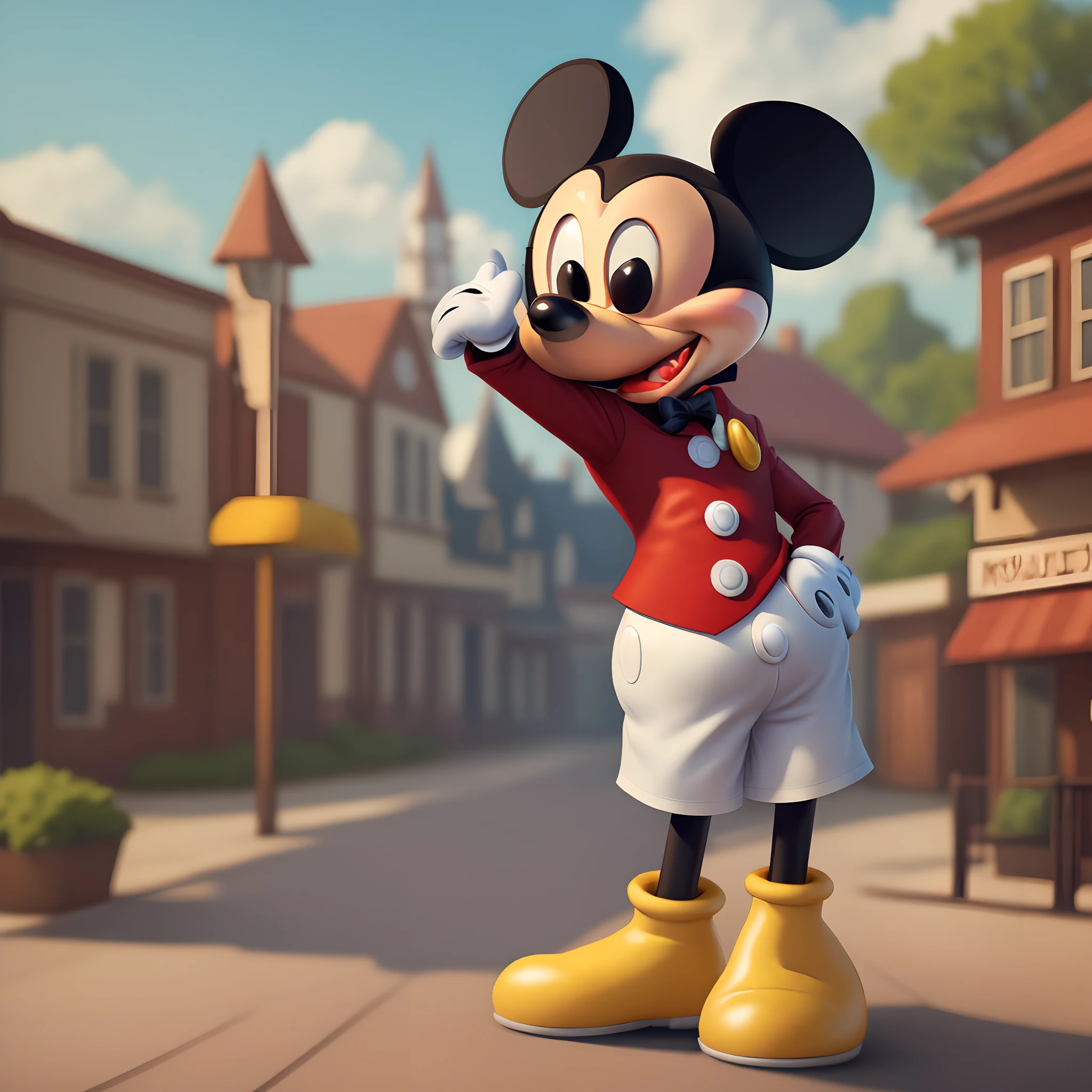Mickey Mouse as mayor