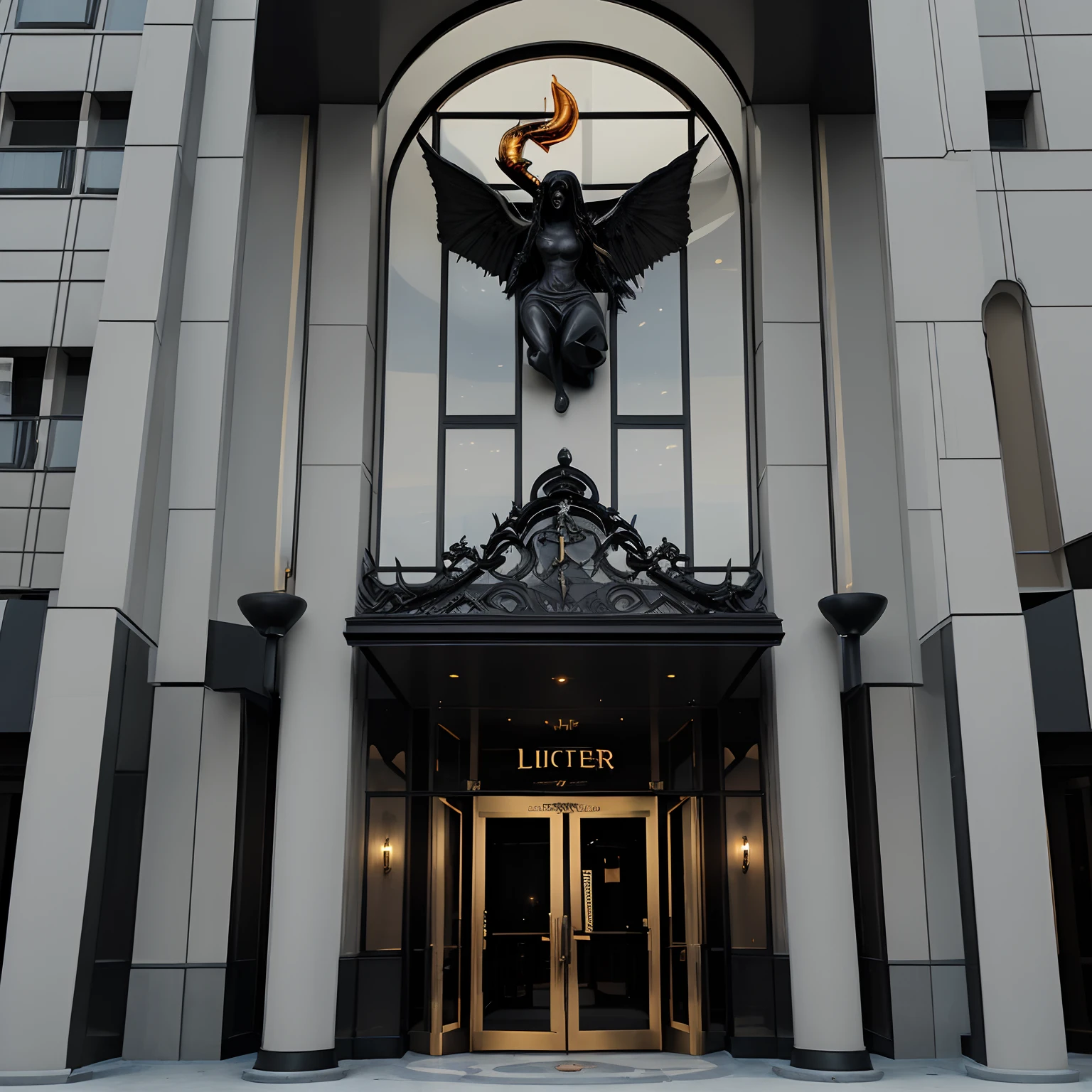 Architecture of Lucifer’s luxury hotel