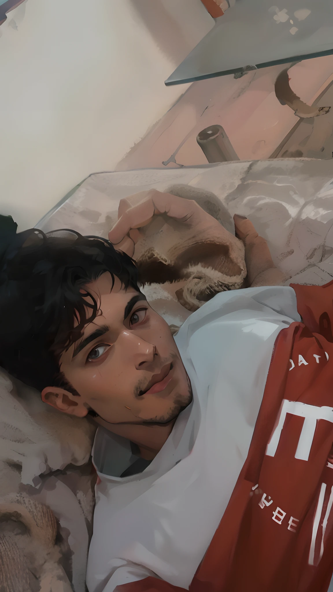 Best Quality: 1.0), (Super High Resolution: 1.0), Anime boy, black short hair,