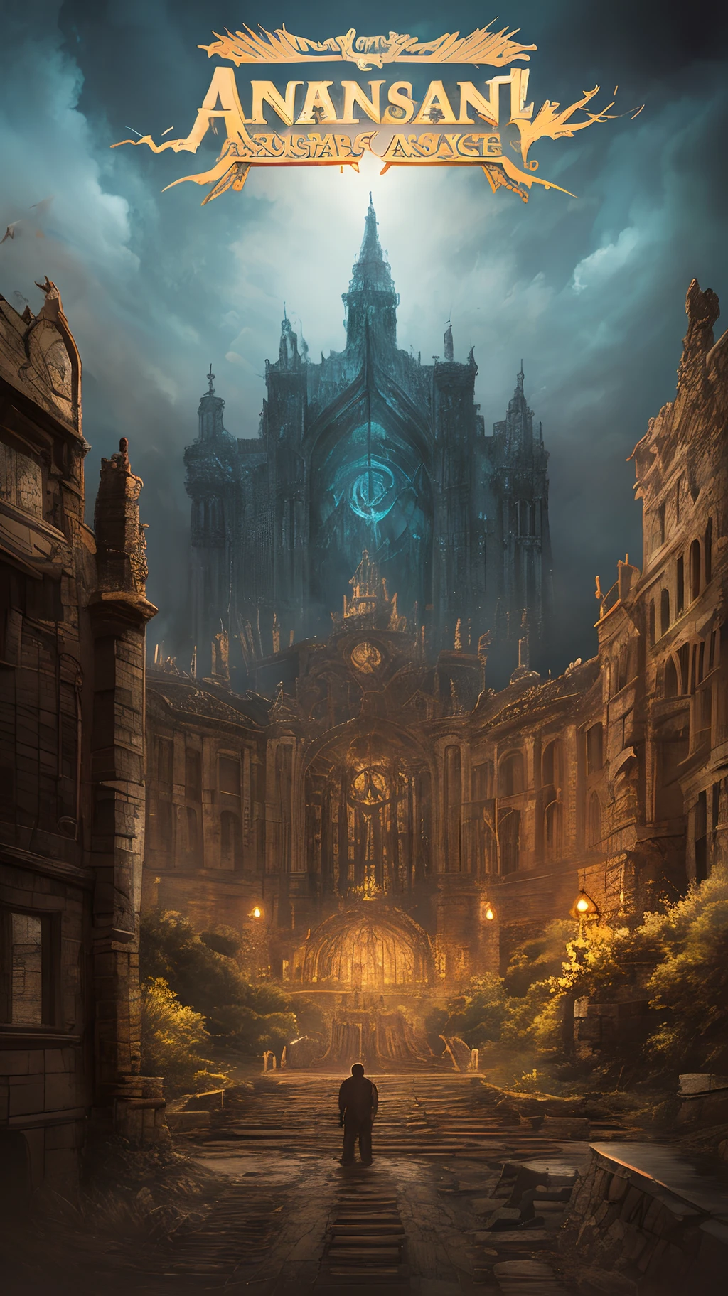 Album art for a metal band album called assurance