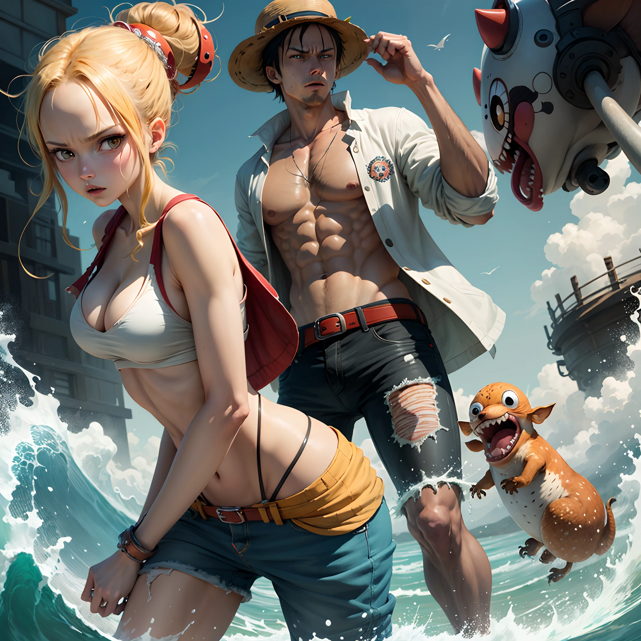 One Piece pixar