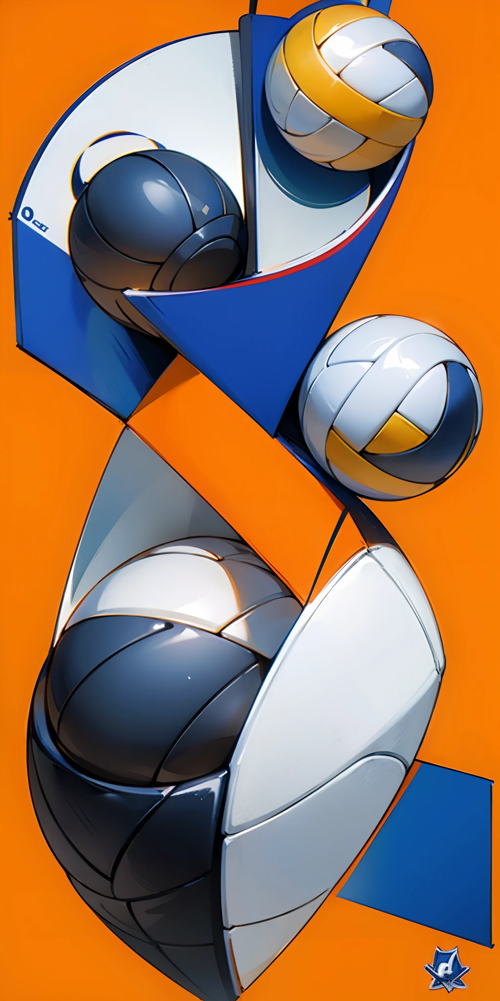 Kansas City queens volleyball logo
