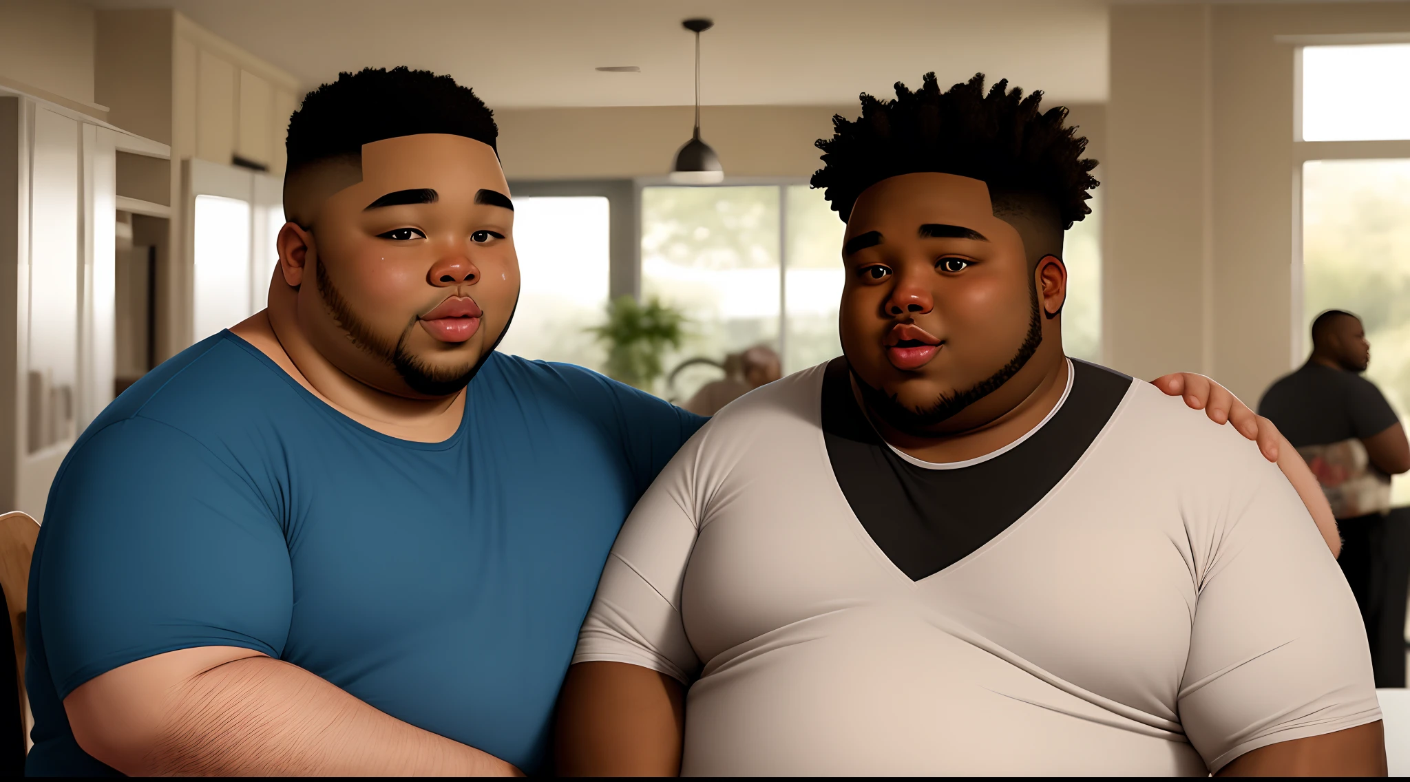 Fat ugly black man named ruben