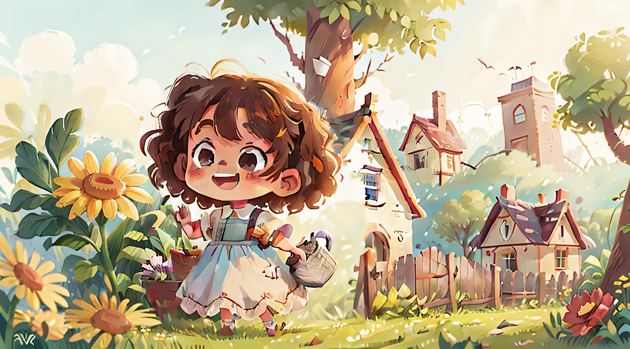 redraw with a flower