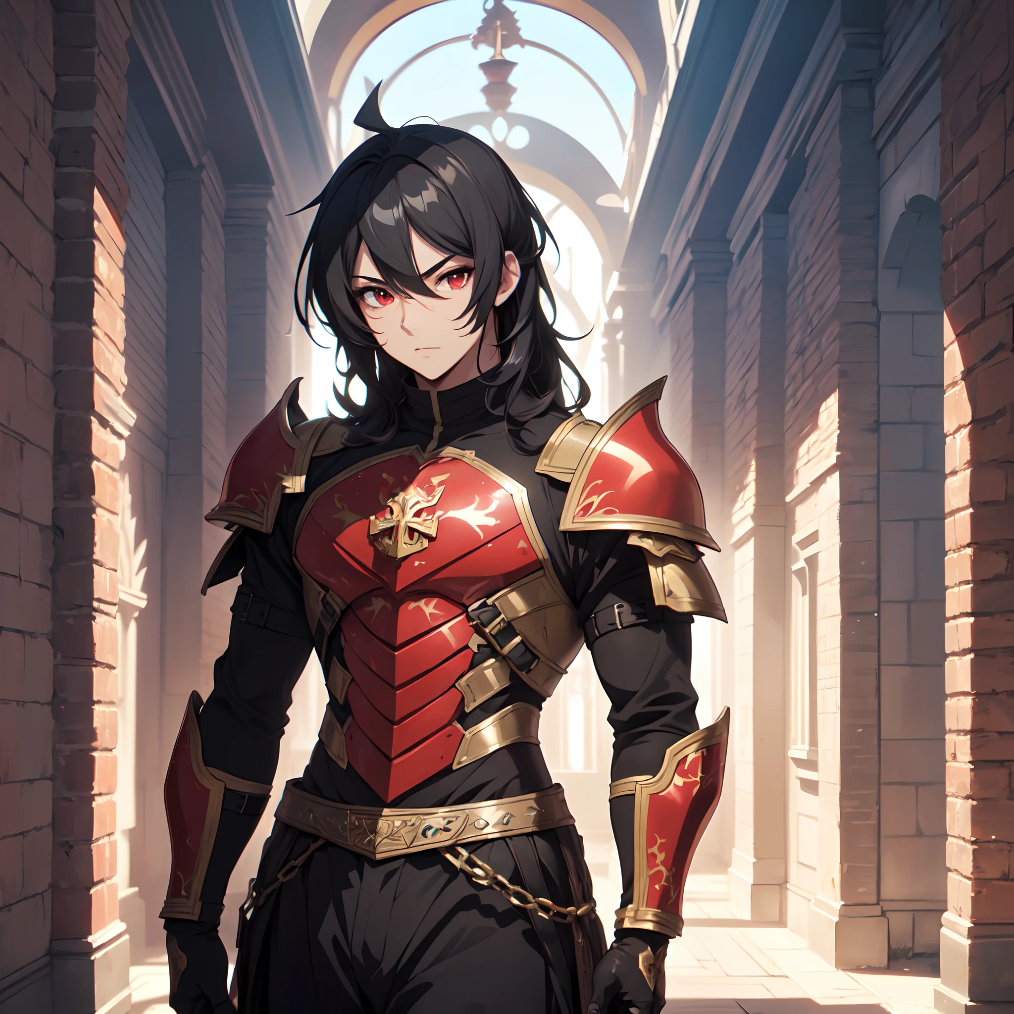 128K Ultra High Definition,
128K Ultra High Quality,
128K Ultra High Resolution,
Best Definition,
Best Quality,
Best Resolution,
Perfectly Detailed,
Perfectly Designed,
Extremely Detailed,
Extremely Designed,
Hyper Detailed,
Hyper Definition,
Hyper Quality,
Hyper Resolution,
Masterpiece,
(((Anime))),
Body Shot,
(((Boy))),
Handsome,
Muscular Body,
(((Black Mid Hair))),
(((Red Eyes))),
(((Hyper Detailed & Perfectly Designed With Ultra High Quality Red Warlord Armor))),
(((Inside Of Medieval Royal Palace Background Scenery))),