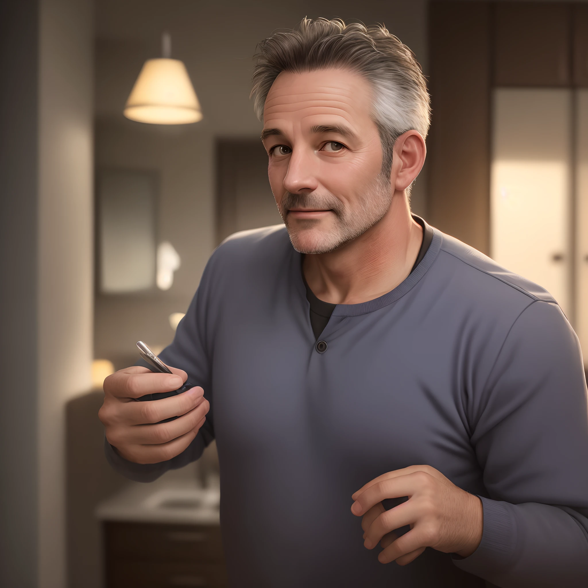 Image of a man of approximately 47 years old in good lighting