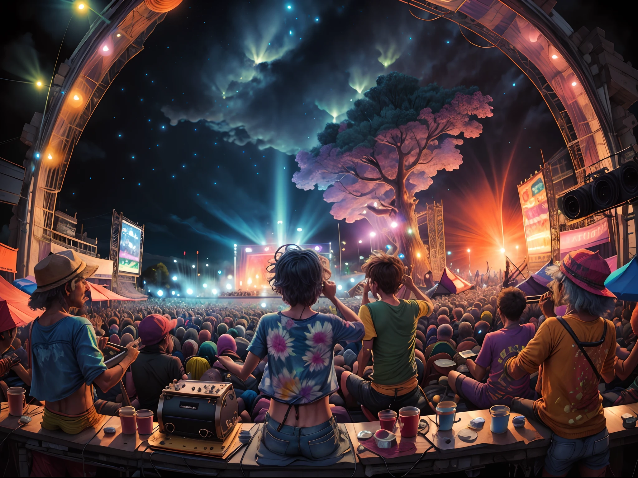 Music festival in greece