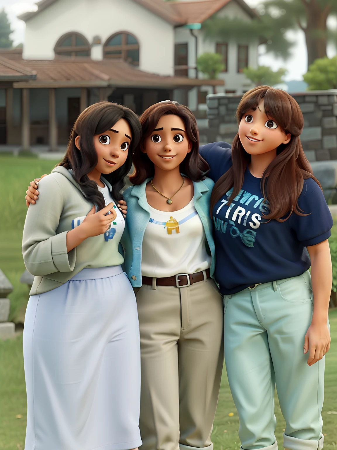 Three Friends Who Serve Jesus