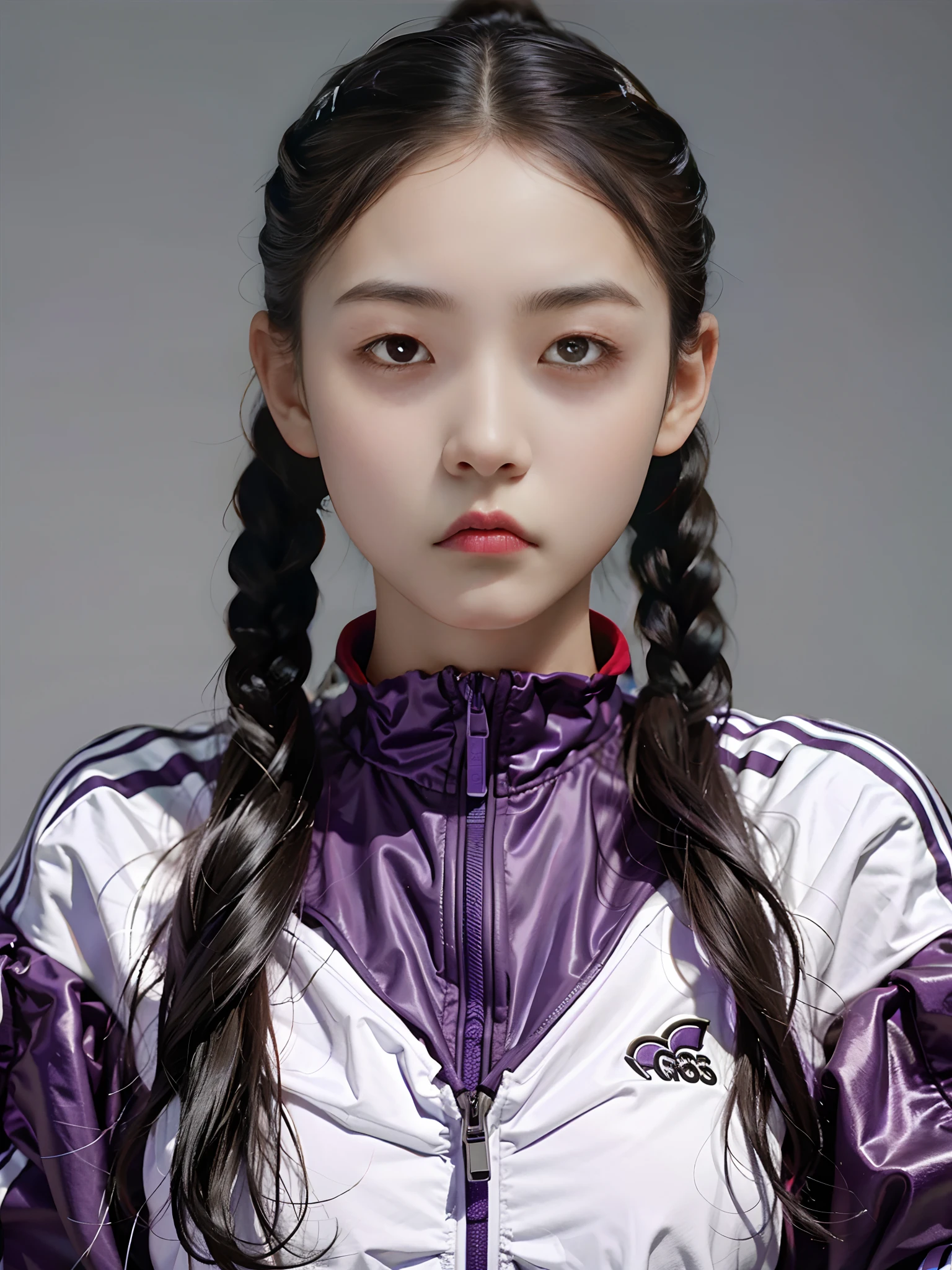 Purple tracksuit