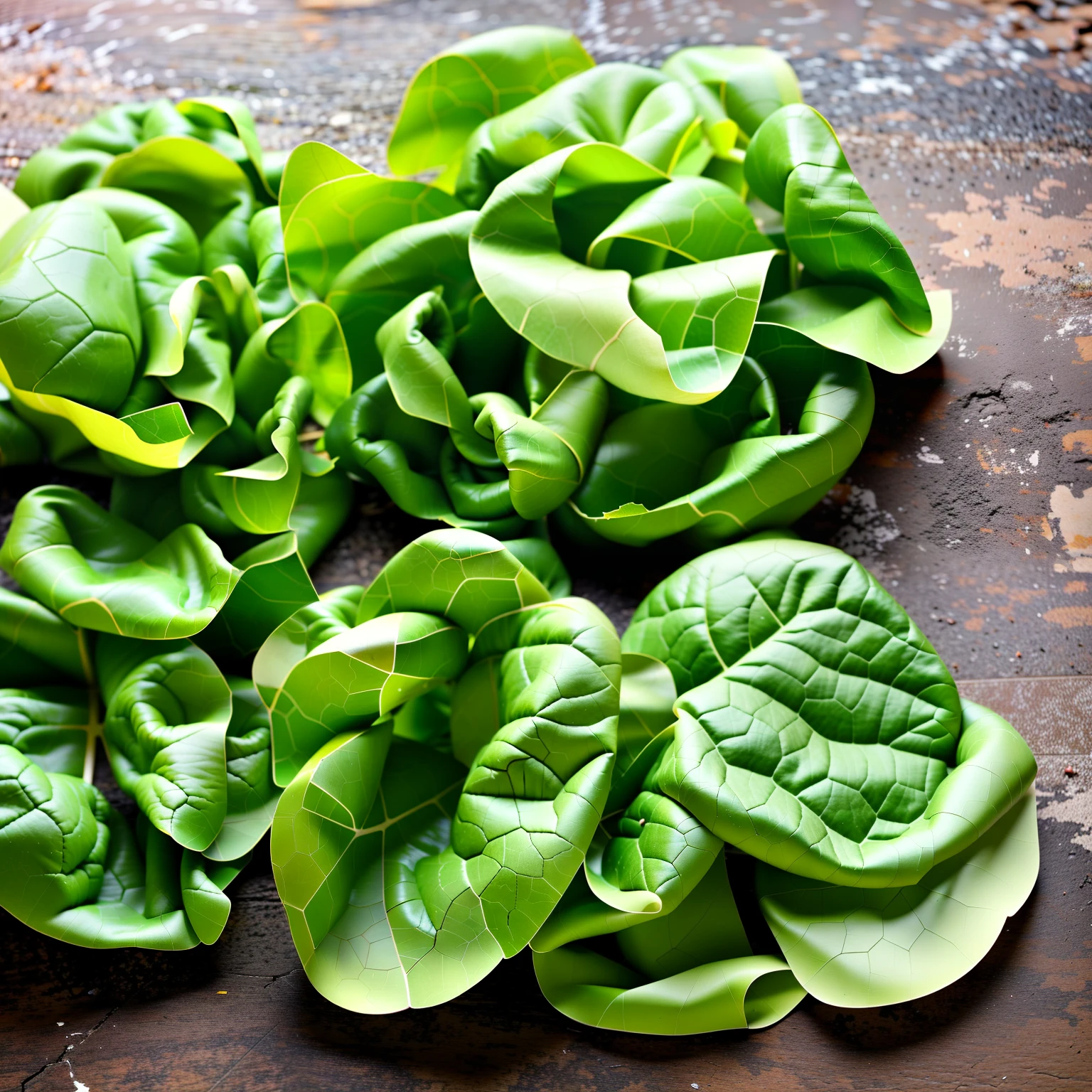 Two lettuce plants, um ao lado do outro, with legs and arms