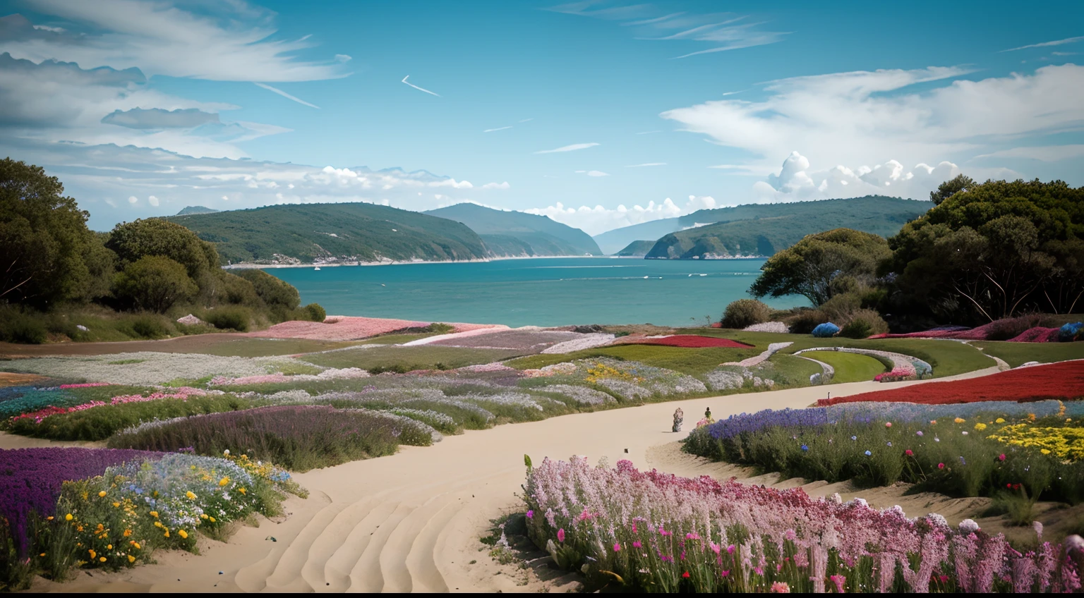 The Sea of Flowers was not a creation of human hands but a natural wonder that had existed for centuries.