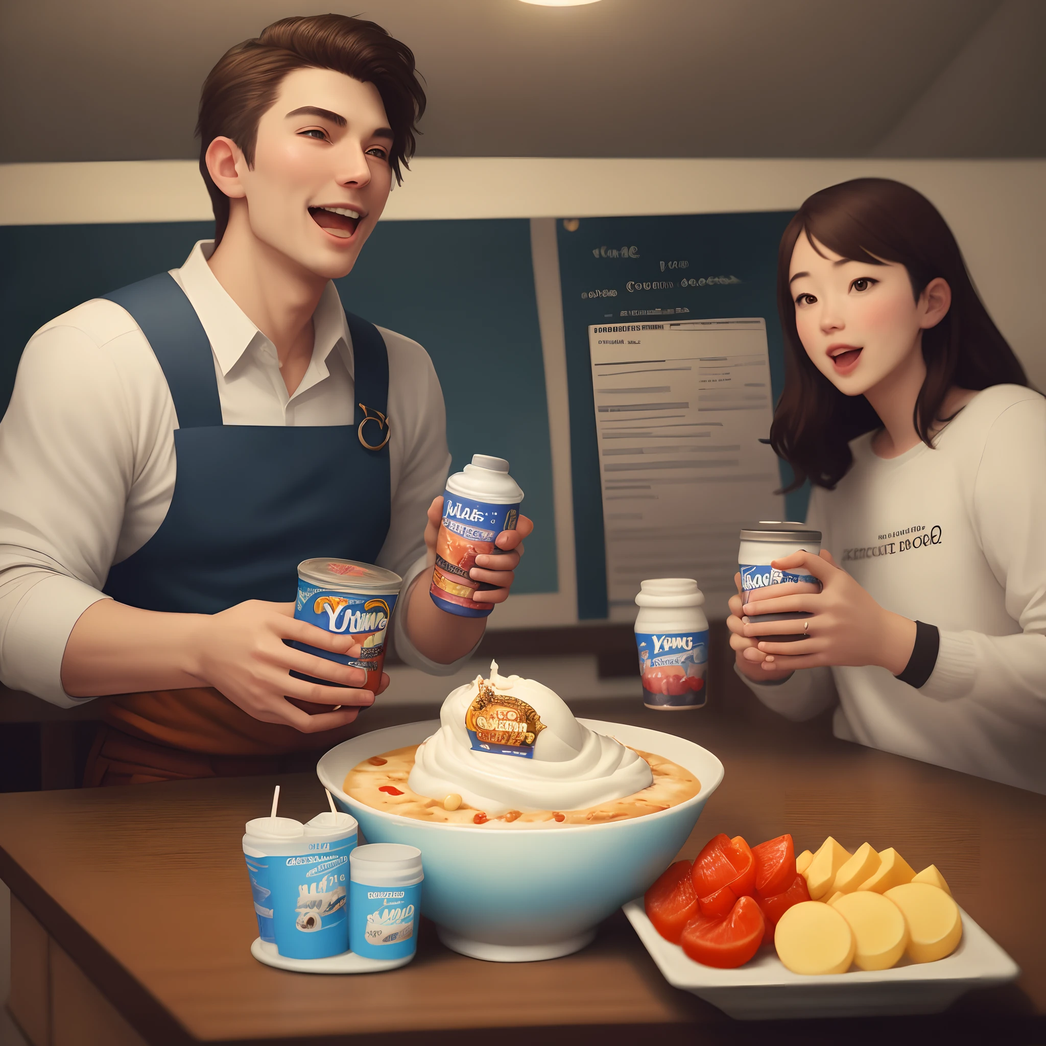 We seek counsel from the yogurt king!