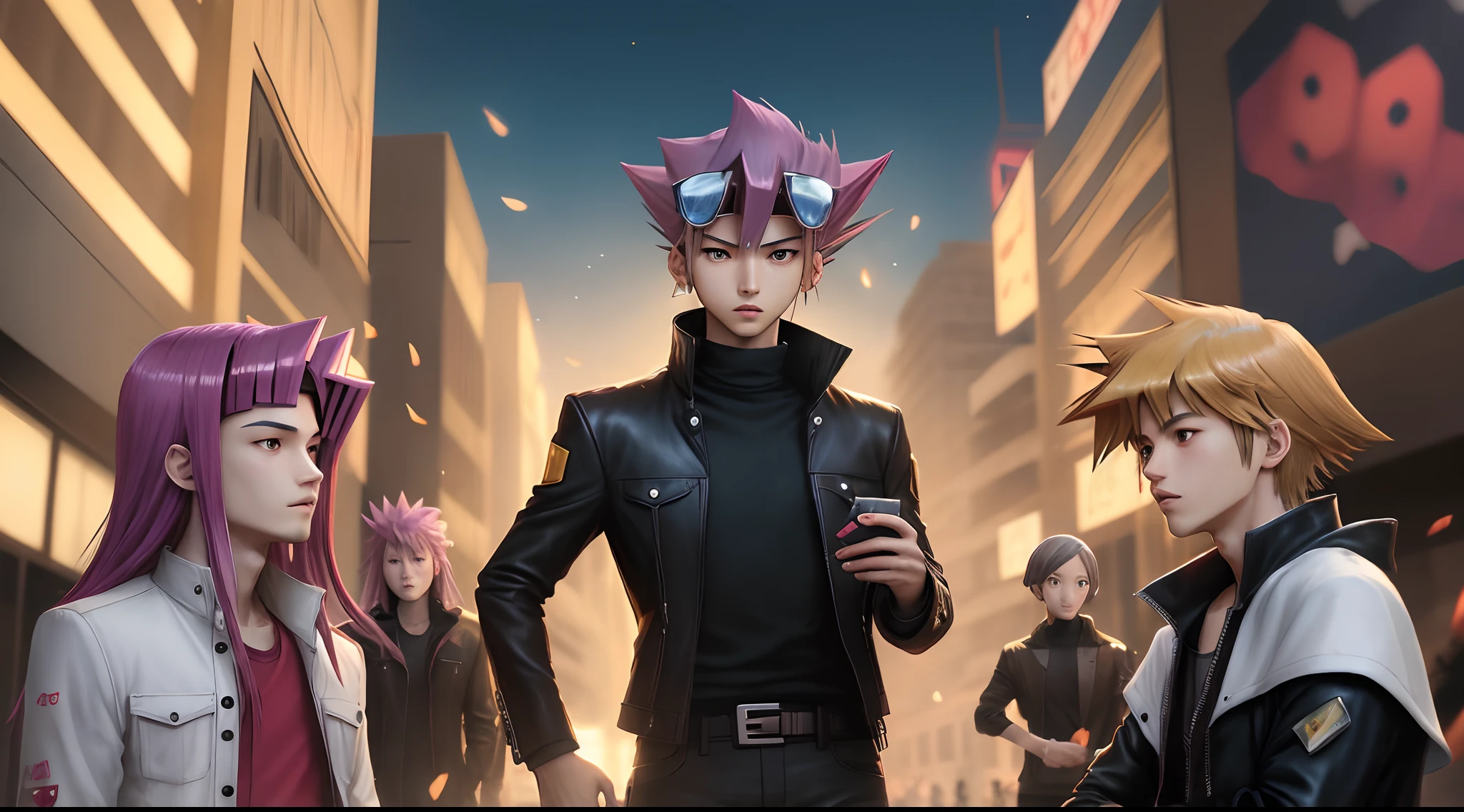 Yugi, Seto Kaiba, Free Fire e 5 cartas exodia